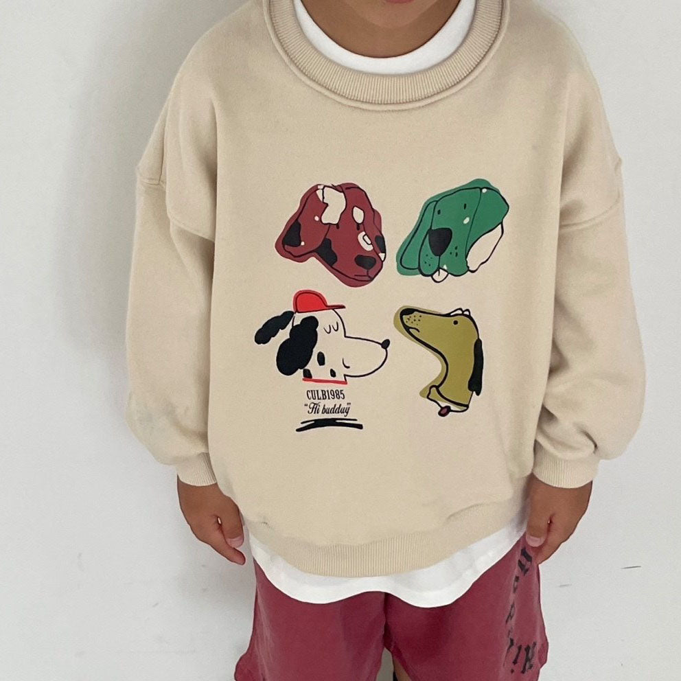 Toddler F25 Puppy Sweatshirt (3-7y) - 2 Colors - AT NOON STORE
