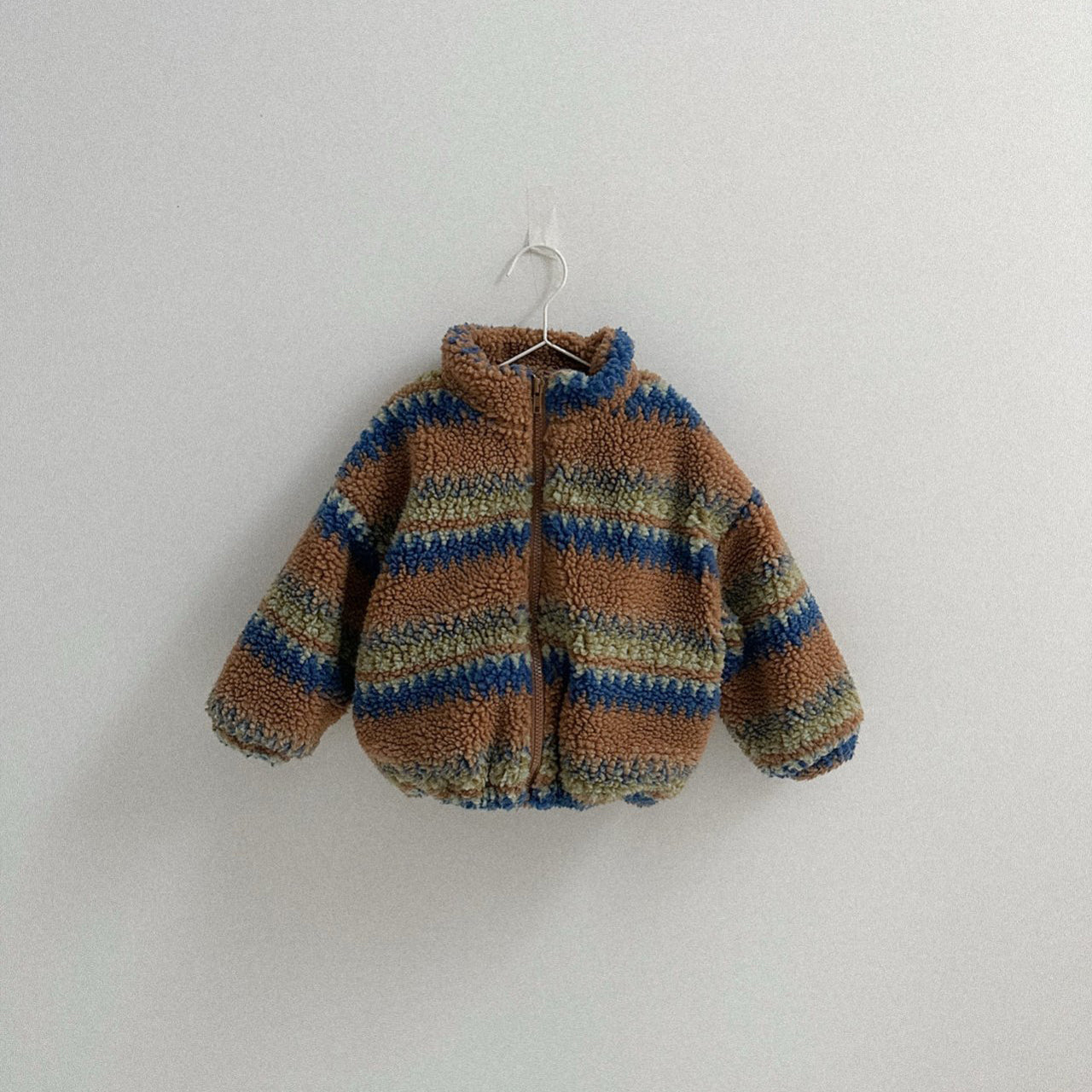 Toddler W25 Nordic Sherpa Mock Neck Zip Up Jacket (2-7y) - 2 Colors