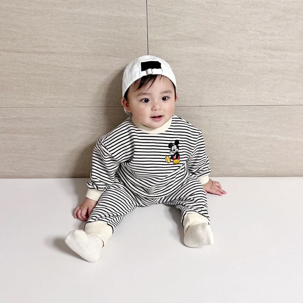Toddler Disney Friends Stripe Sweatshirt and Pants Set (1-6y) -4 Colors - AT NOON STORE