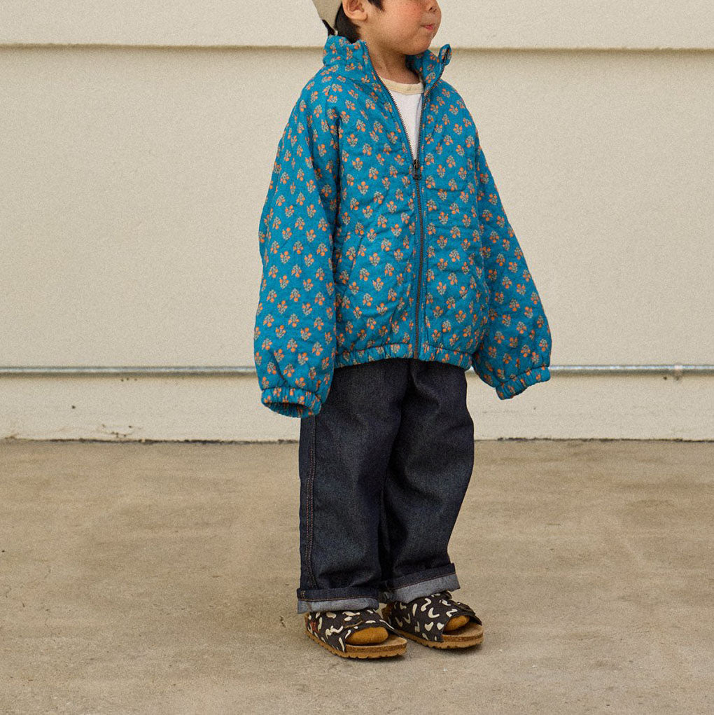 Toddler F25 Floral Padded Bomber Jacket (2-8y) - 2 Colors - AT NOON STORE
