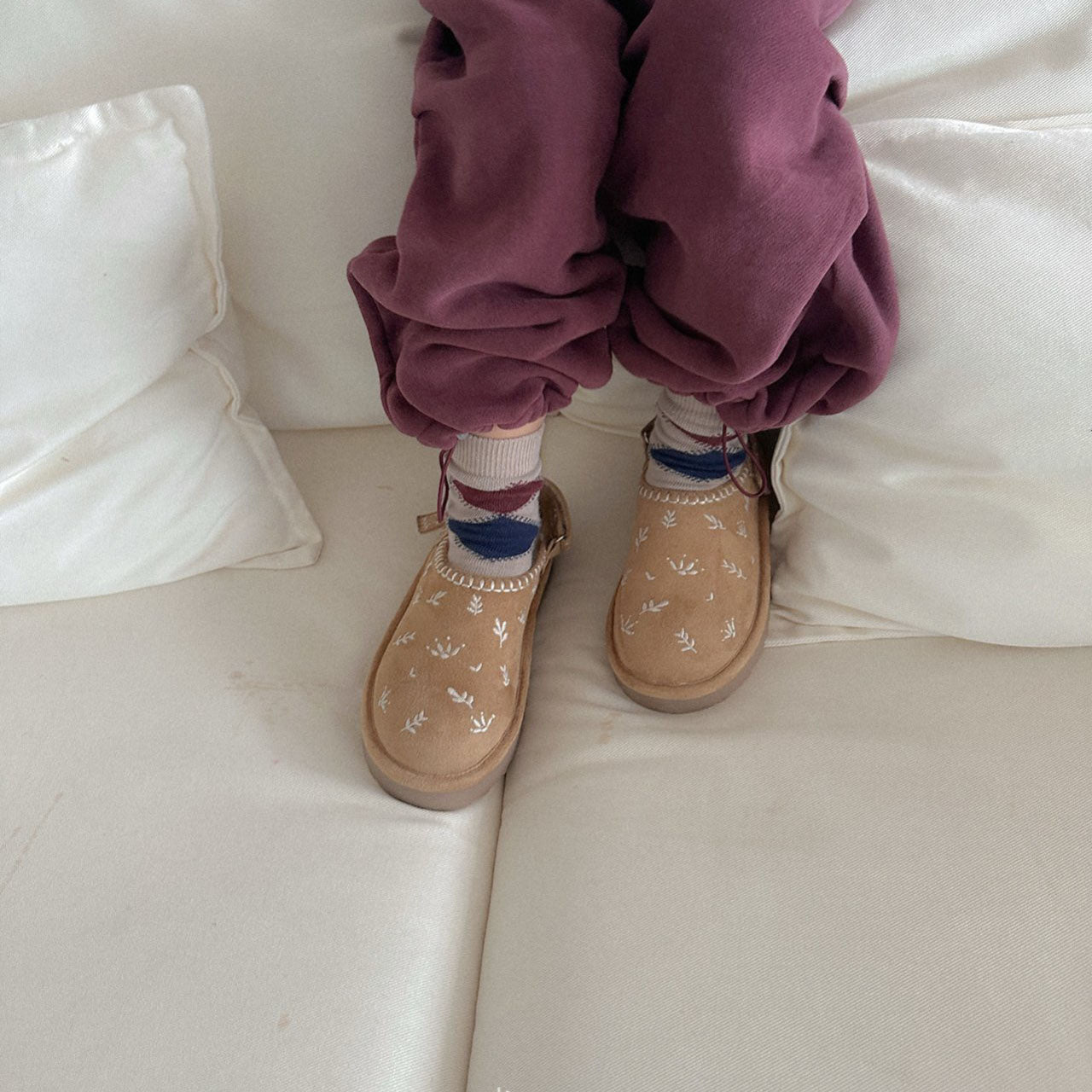 Toddler W25 4pk Argyle Socks Set (2-7y) - AT NOON STORE