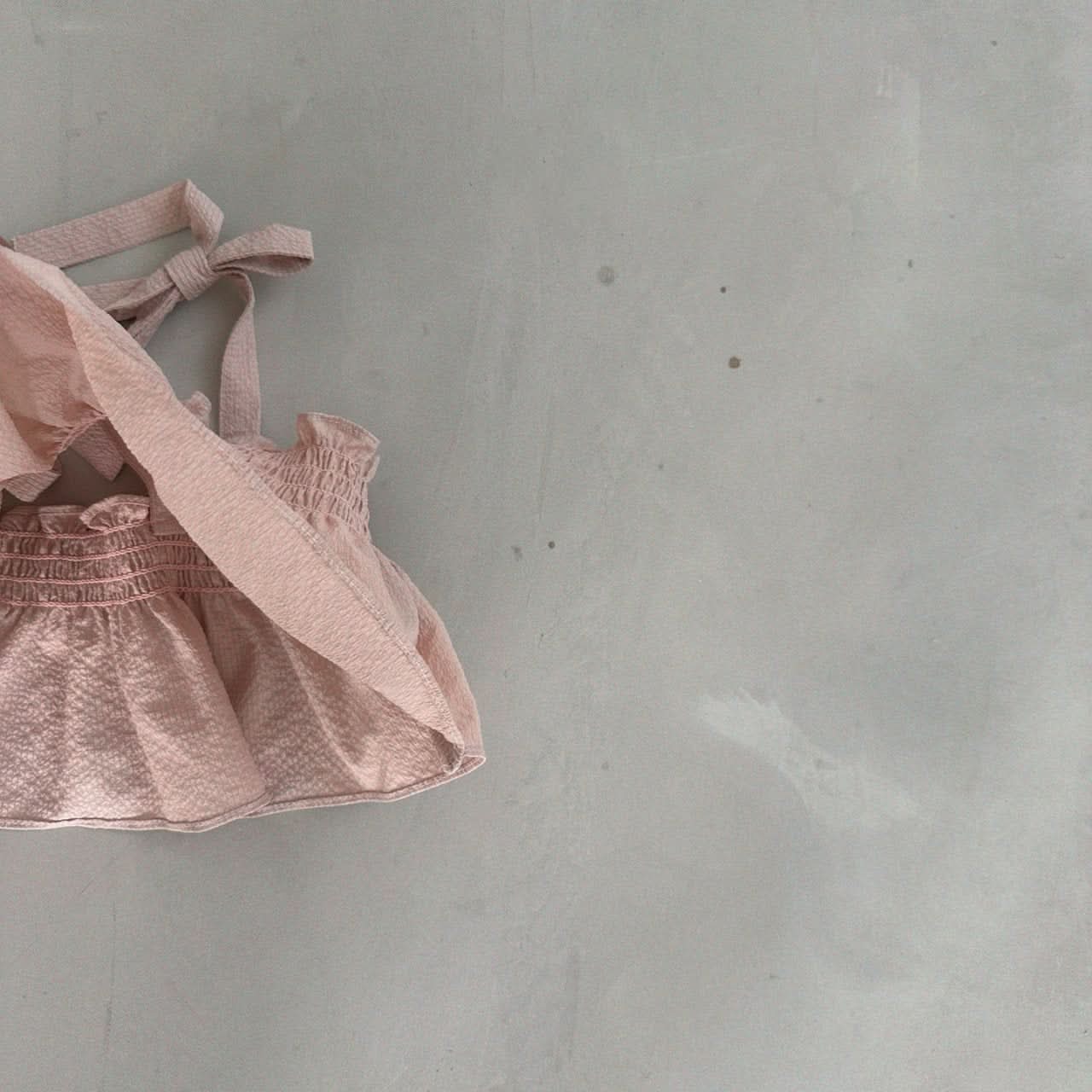 Baby Bella Tie Shoulder Ruffle Cropped Top and Wide Leg Pants Set (1-5y) - 2 Colors - AT NOON STORE