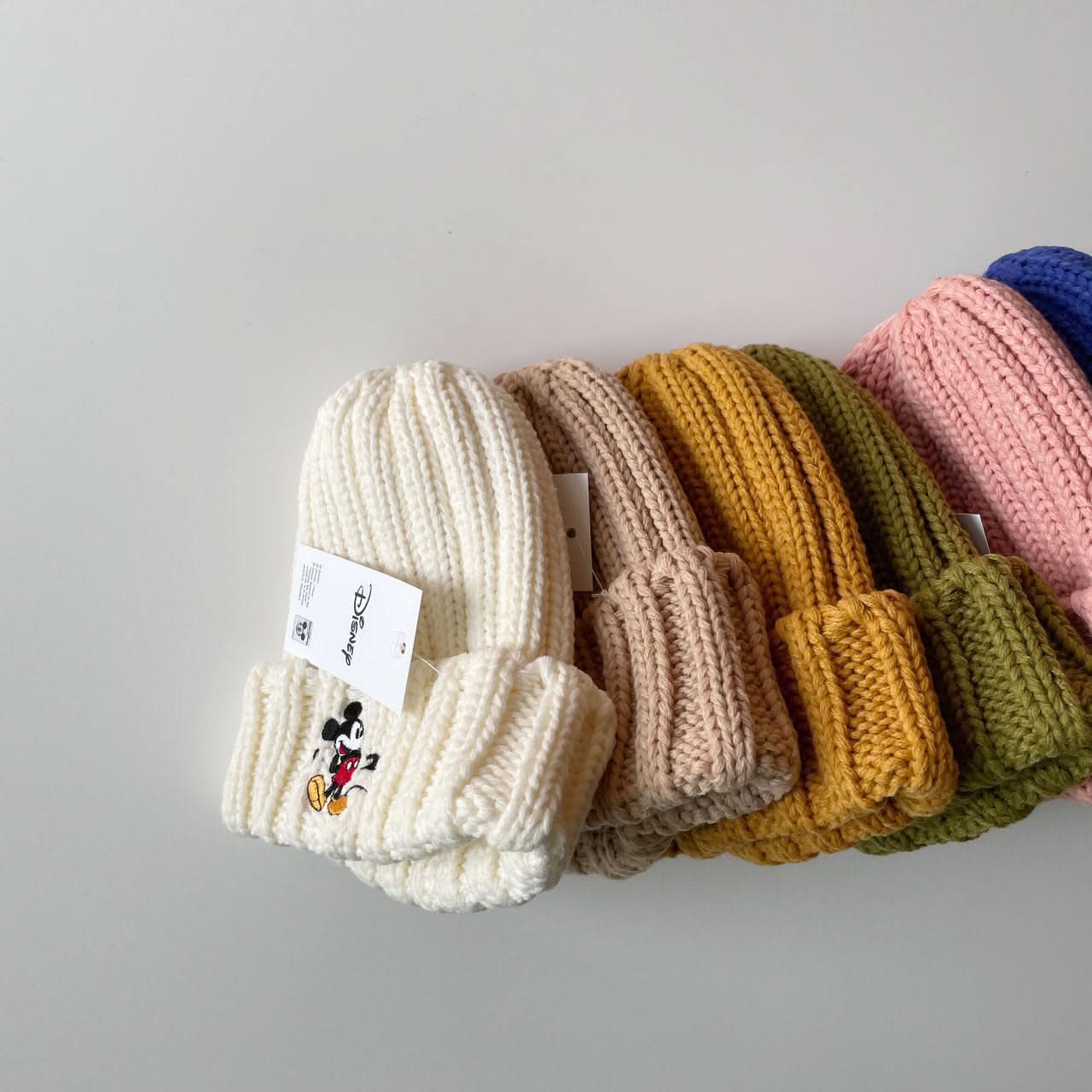 Kids Mickey Mouse Beanie (3-8y) - 8 Colors - AT NOON STORE