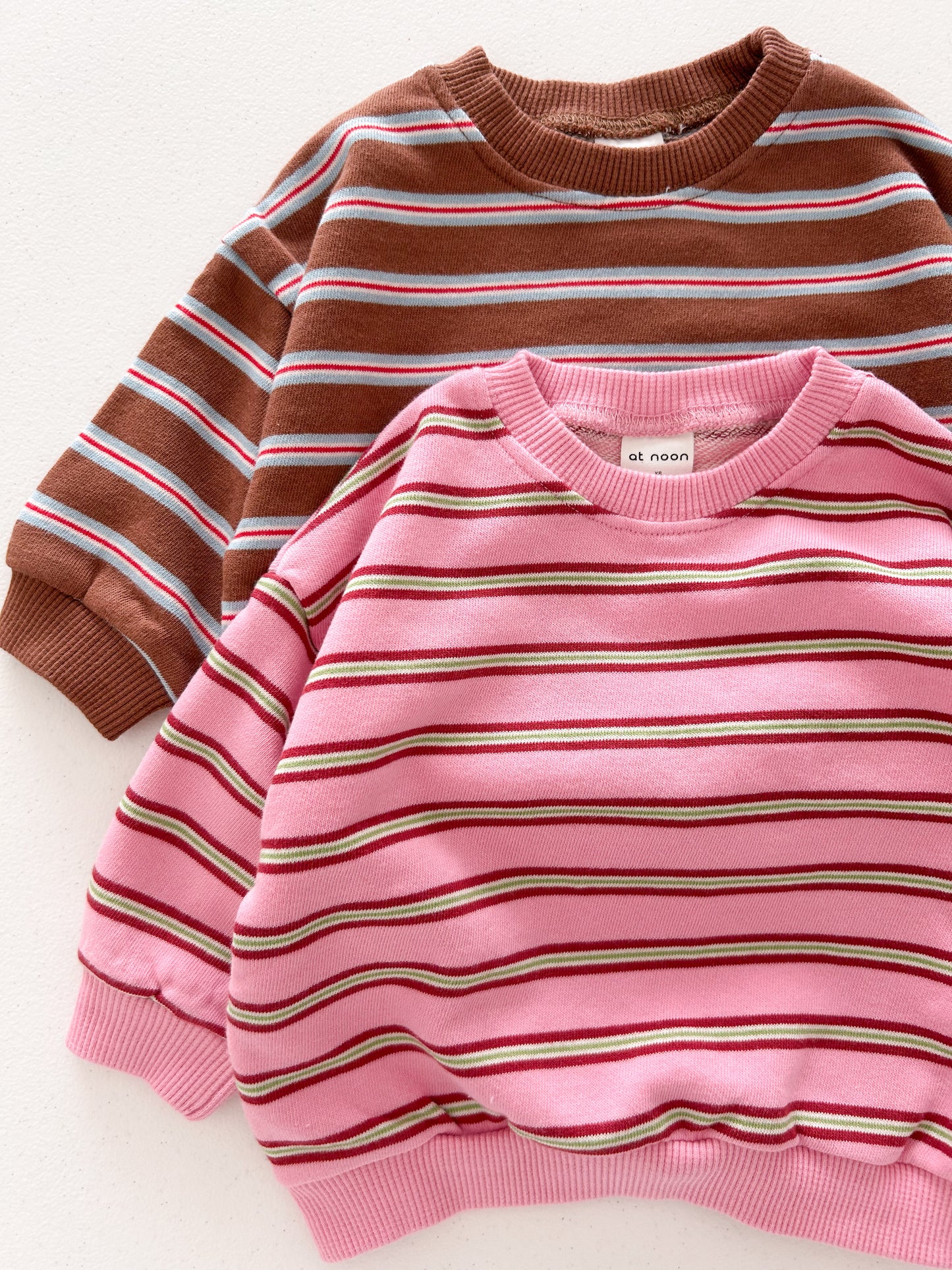Baby/Toddler F25 At Noon Stripe Long Sleeve Tee (0m-5y) - 2 Colors - AT NOON STORE