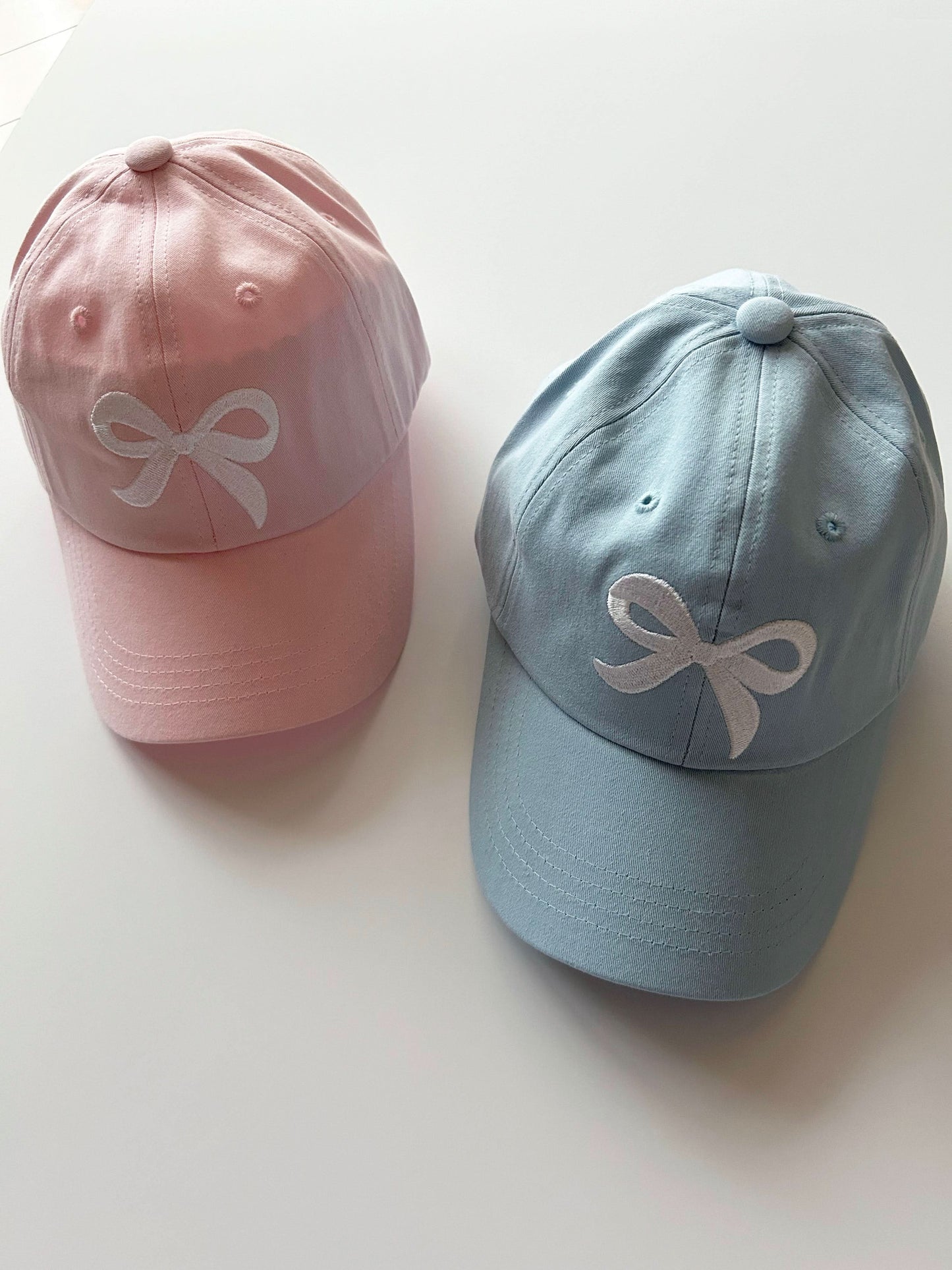Adult Bow Embroidery Baseball Cap - 6Colors - AT NOON STORE