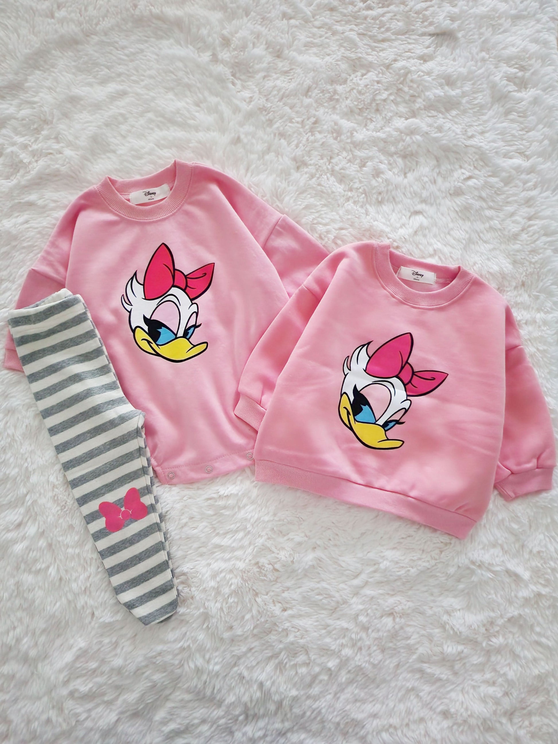 Baby Disney Longsleeve Romper and Footed Leggings Set (6-18m) - 2 Colors - AT NOON STORE