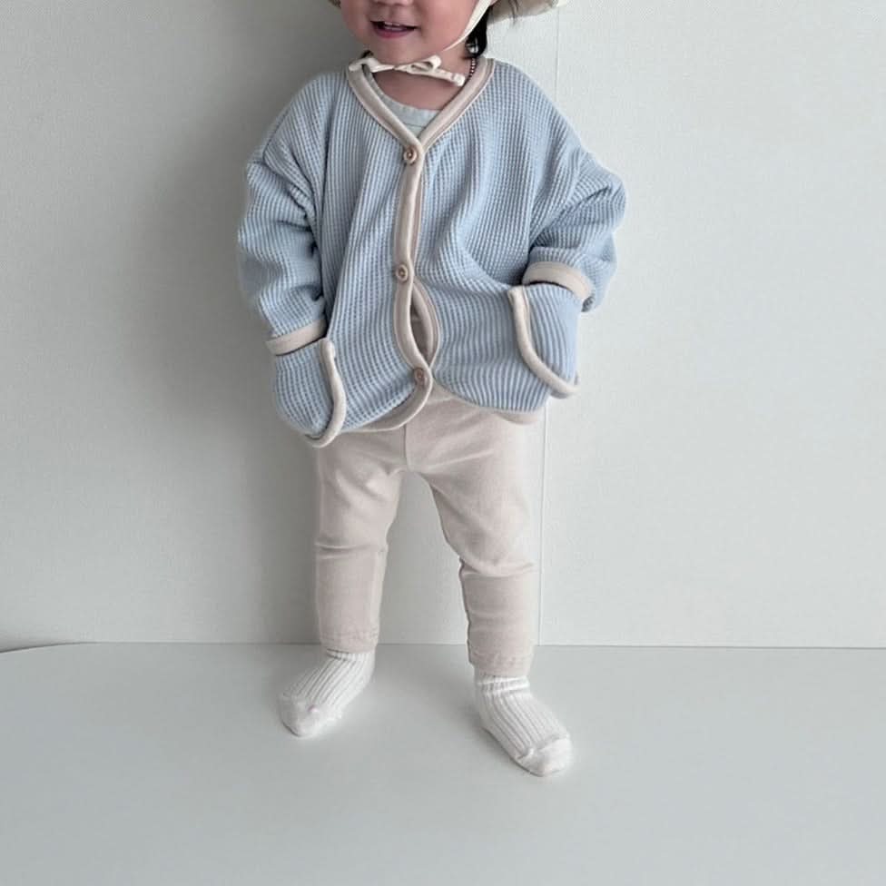 Baby Land Elastic Free Waist Leggings (4-15m) - 4 Colors - AT NOON STORE