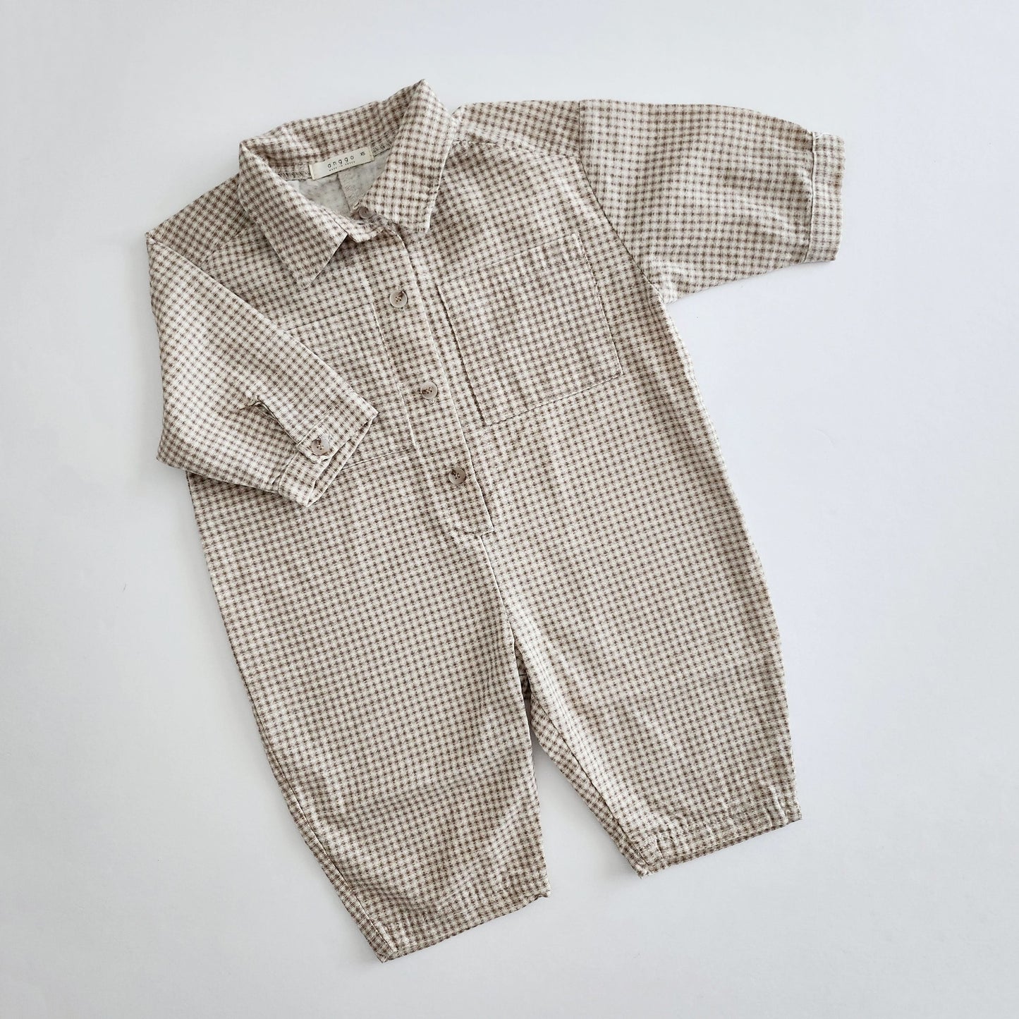 Baby/Toddler Collar Jumpsuit (3m-5y) - 2 Colors - AT NOON STORE