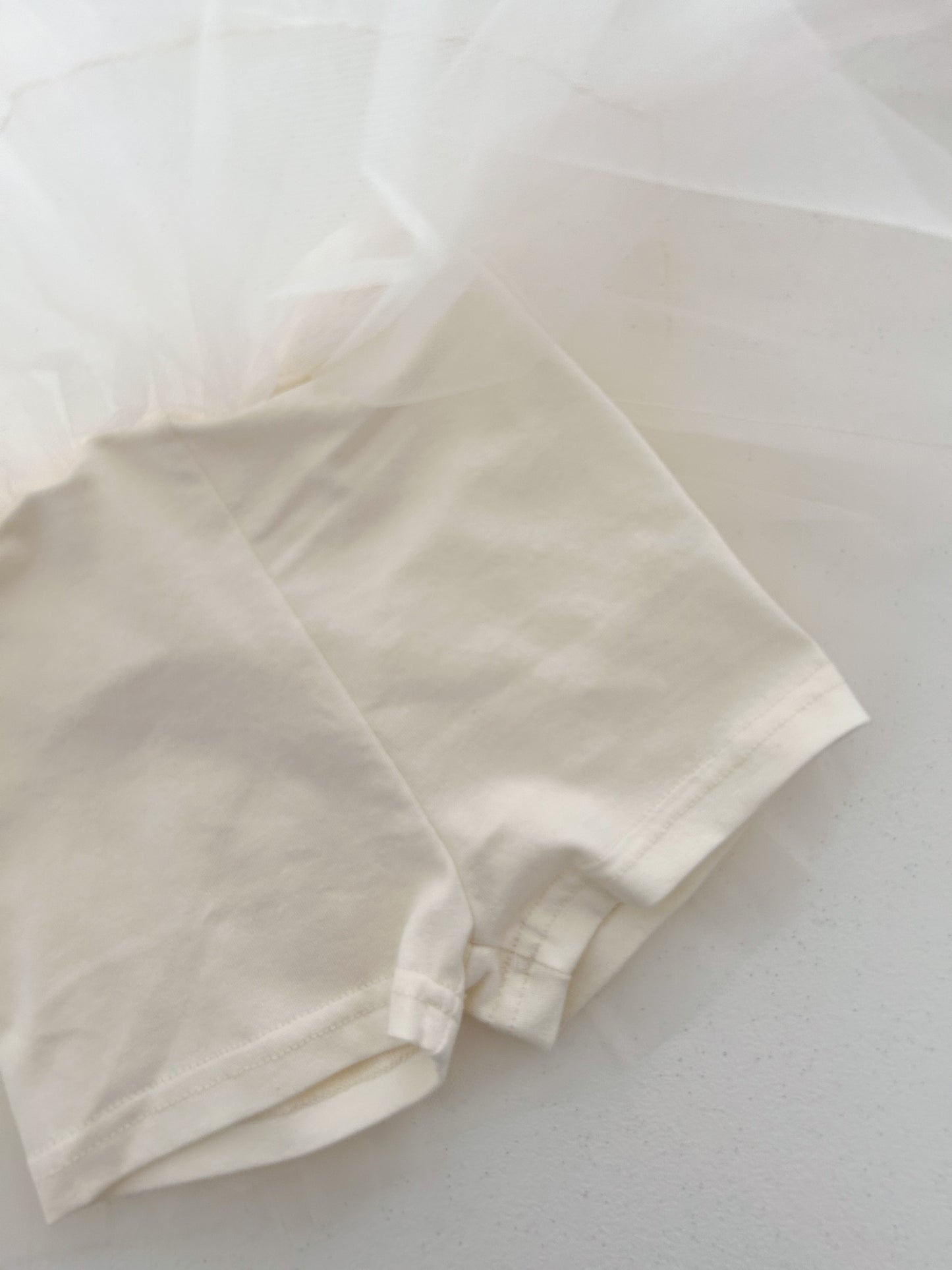 Baby/Toddler S25 Lovely Tutu Skirted Shorts (8m-4y) - Ivory - AT NOON STORE