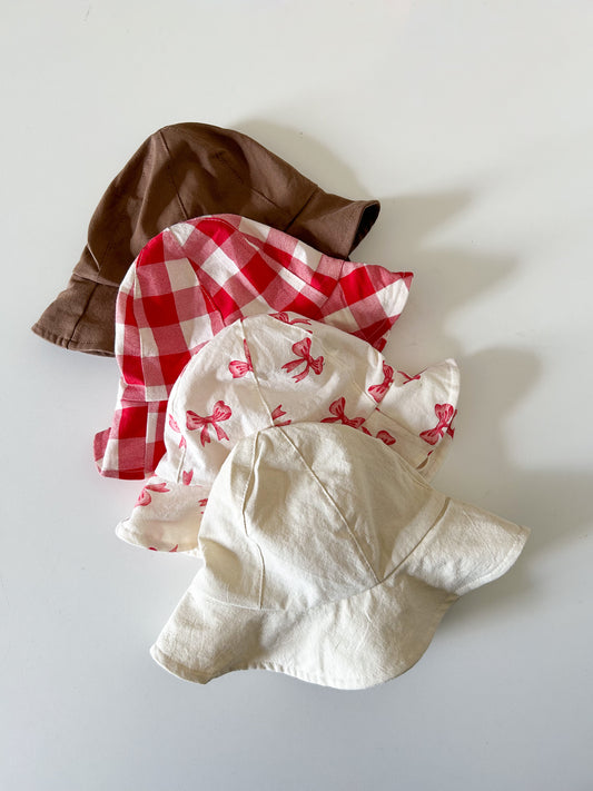 Toddler Aosta SS25 Summer Bucket Hat (0-4y) - 4 Colors - AT NOON STORE