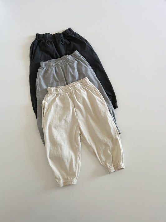 Toddler S25 Summer Jogger Pants (15m-7y) - 3 Colors - AT NOON STORE