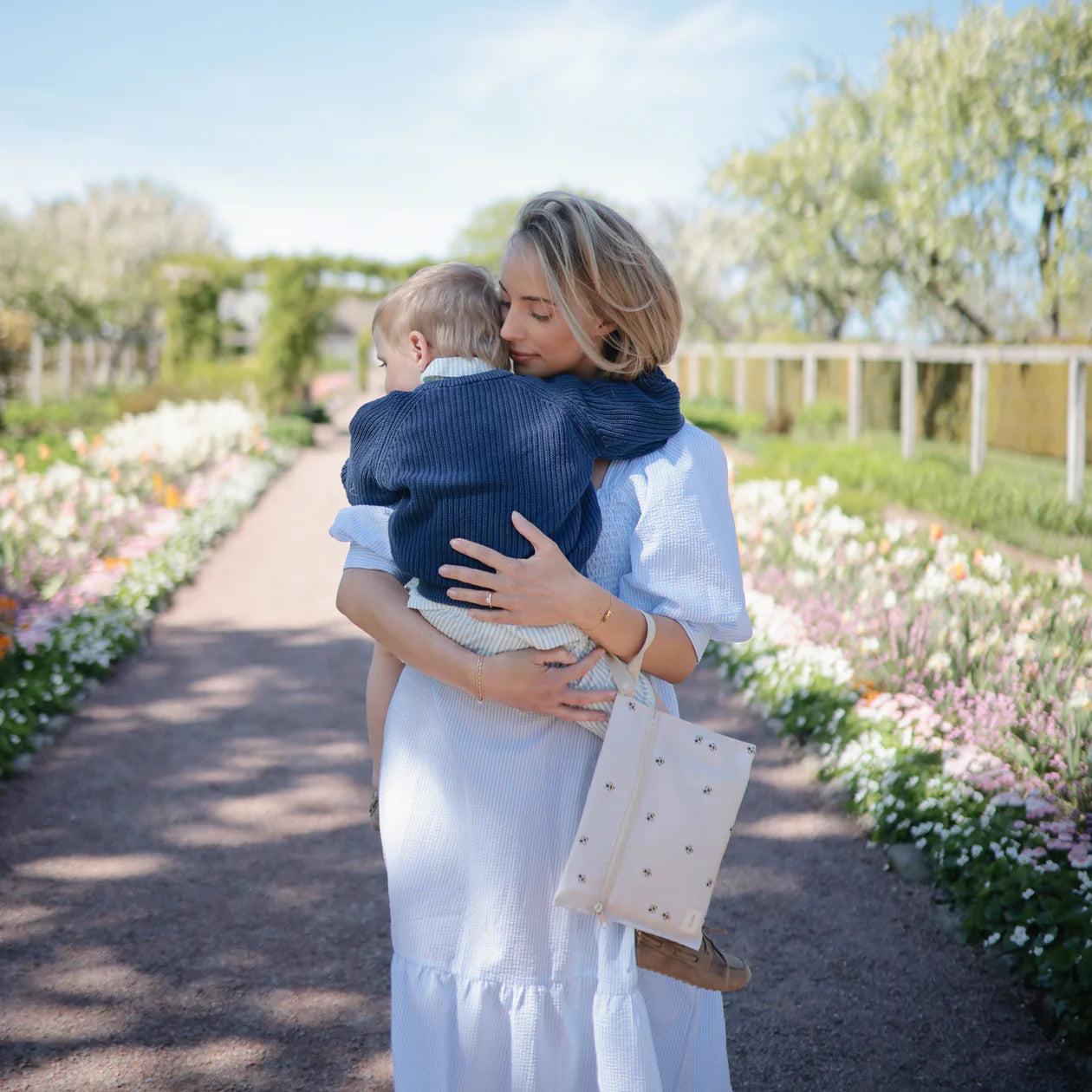 Mushie Water Resistant Wet Bag -Retro Flower - AT NOON STORE