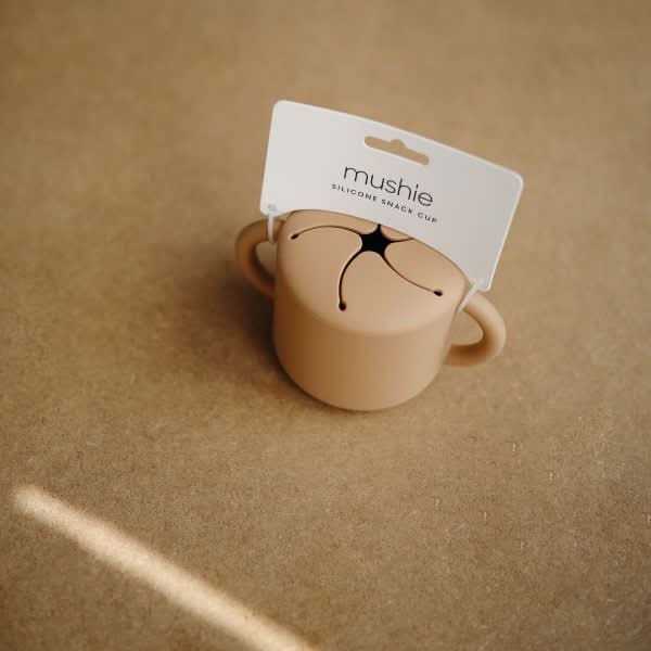 Mushie Snack Cup (Woodchuck) - AT NOON STORE