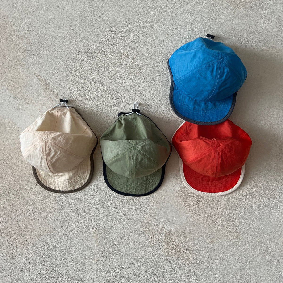 Toddler Lala Contrast Trim Cap (1-4y) - 4 Colors | AT NOON STORE