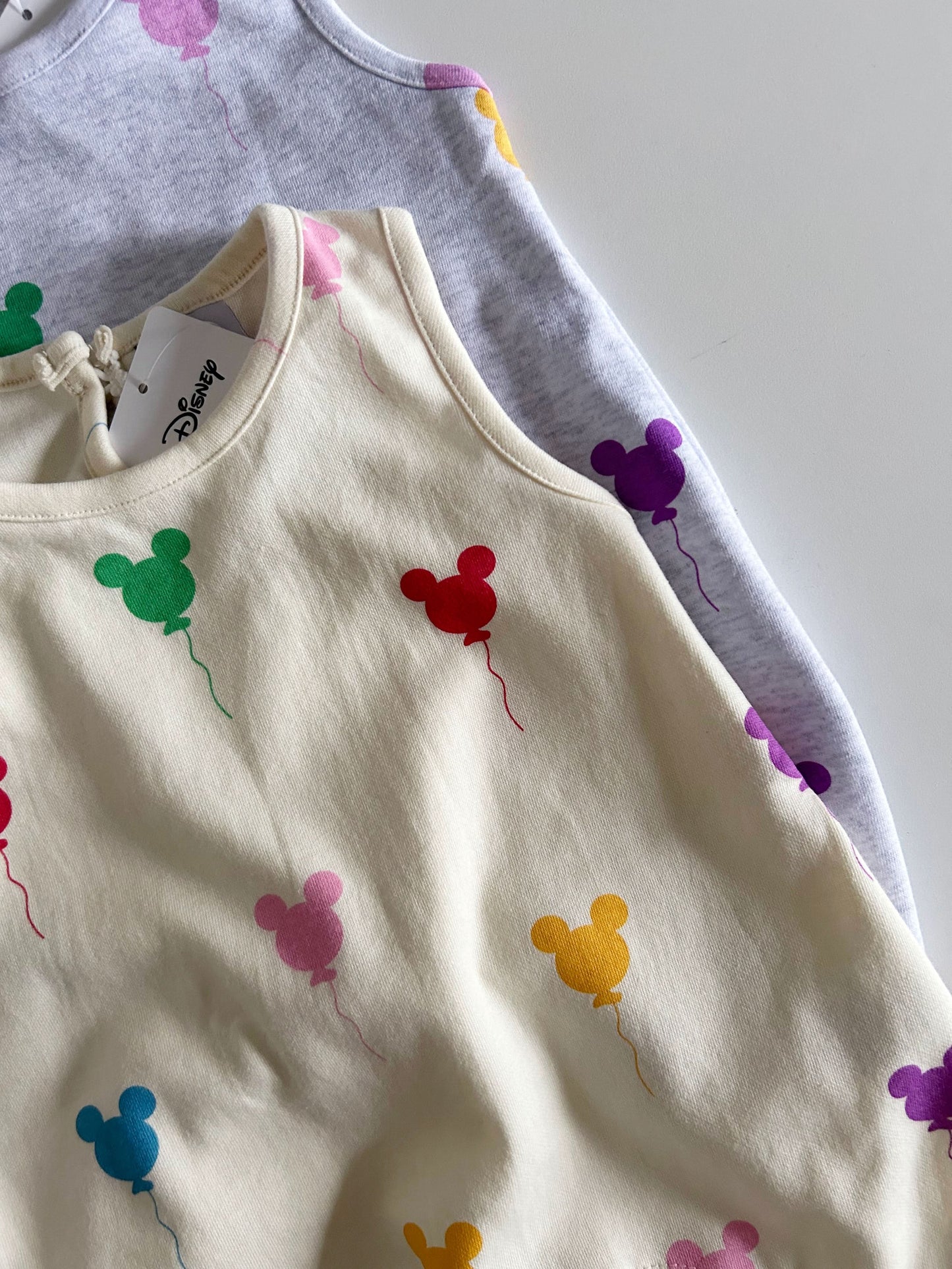 Baby Balloon Print Cotton Sleeveless Jumpsuit (3-24m) - 2colors - AT NOON STORE