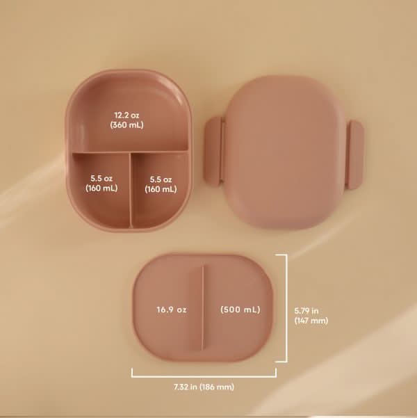 Mushie Lunchbox (Sage) - AT NOON STORE