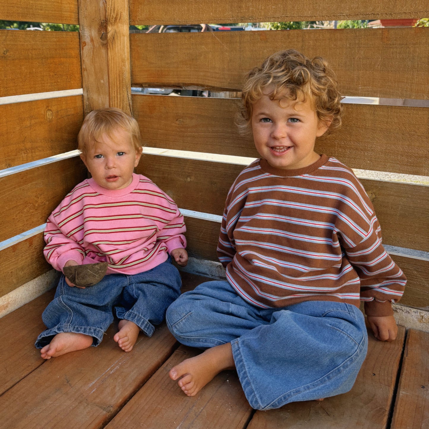 Baby/Toddler F25 At Noon Stripe Long Sleeve Tee (0m-5y) - 2 Colors - AT NOON STORE