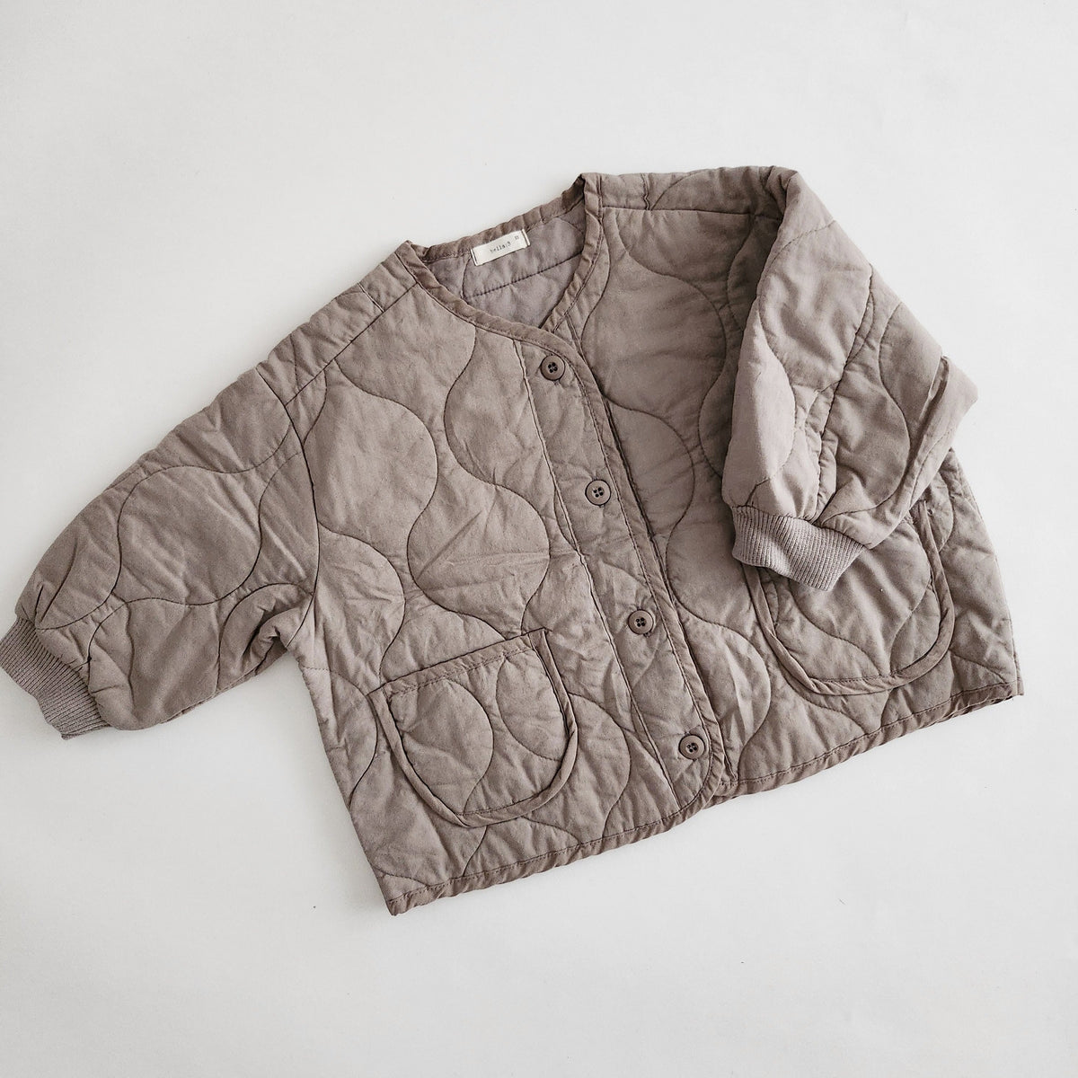 Toddler Bella Oversized Quilted Jacket (4-7y) - 2 Colors | AT NOON STORE