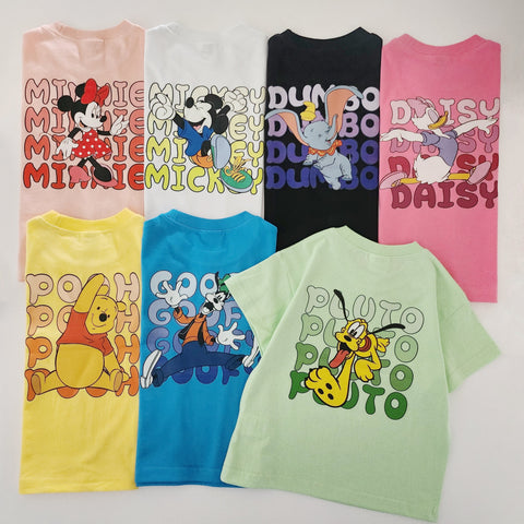 Toddler Disney Friends Print T-Shirt (2-6y) - 7 Colors
