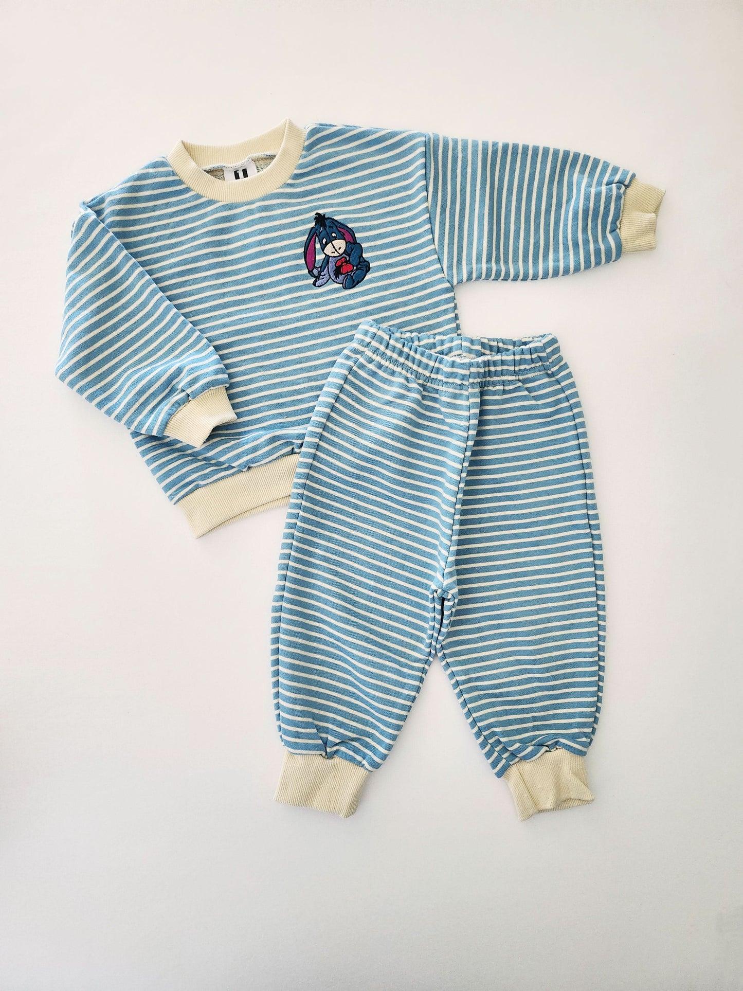 Toddler Disney Friends Stripe Sweatshirt and Pants Set (1-6y) -4 Colors - AT NOON STORE