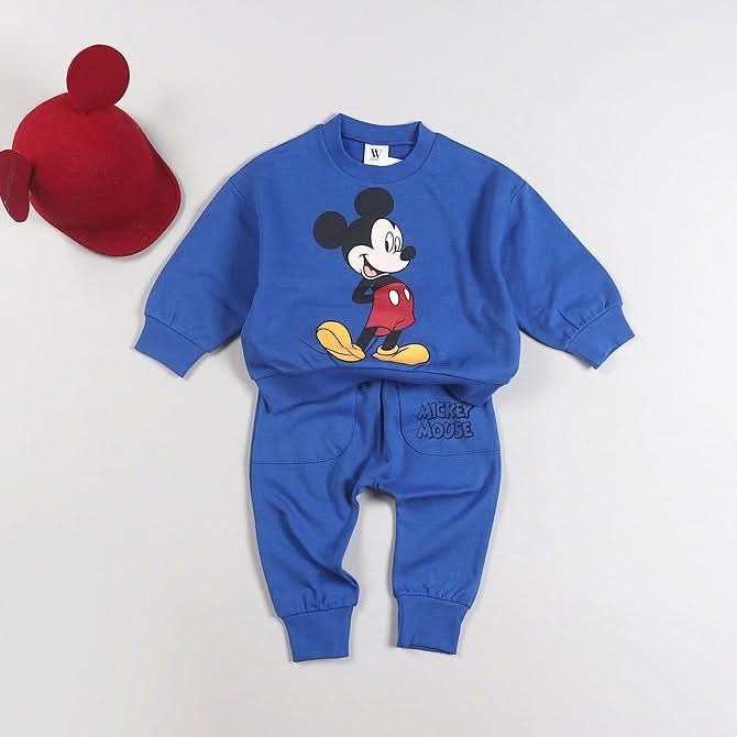 Toddler Disney Friends Sweatshirt and Jogger Pants Set (2-7y) - 6 Colors - AT NOON STORE