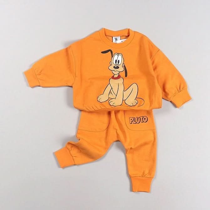 Toddler Disney Friends Sweatshirt and Jogger Pants Set (2-7y) - 6 Colors - AT NOON STORE