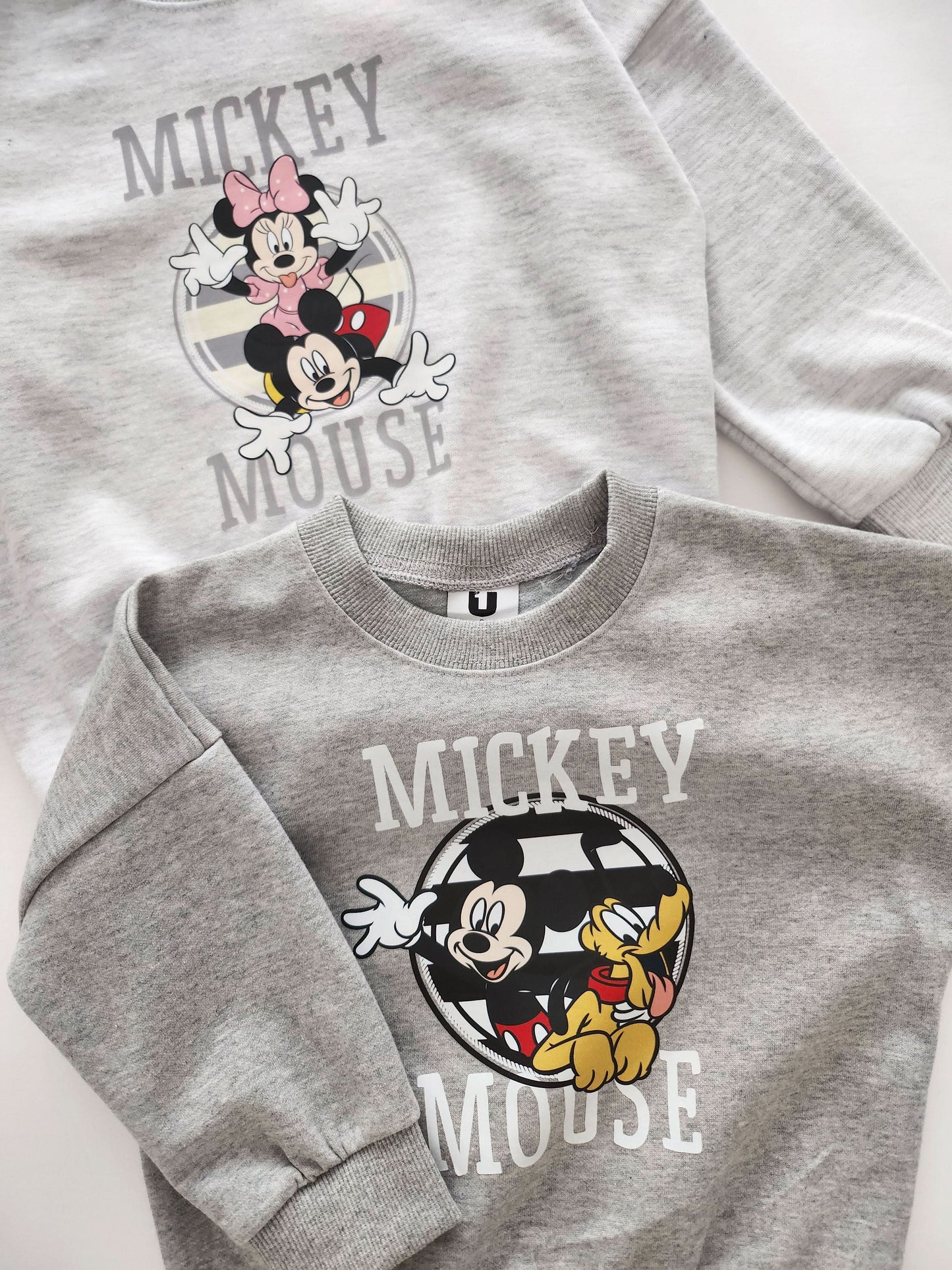 Toddler Disney Sweatshirt and Stripe Pull-on Pants Set (2-7y) - 2 Colors - AT NOON STORE