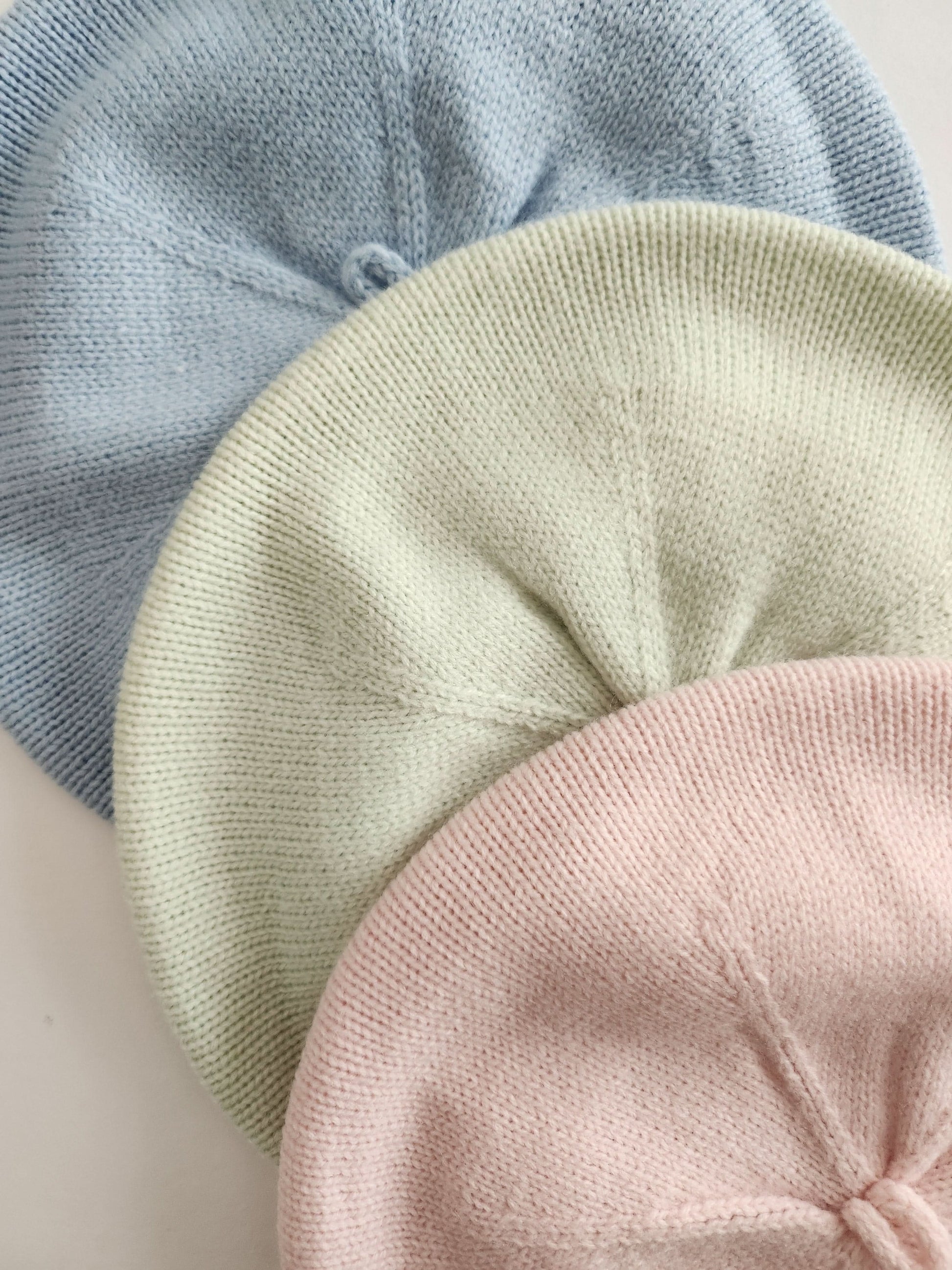 Toddler Knitted Beret (5m-4y)- 3 Colors - AT NOON STORE
