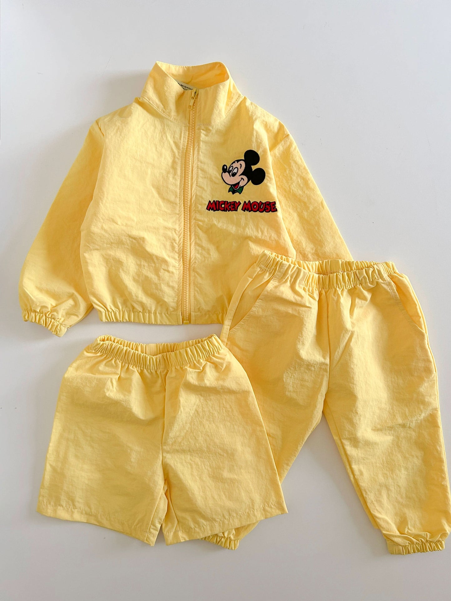 Toddler Mickey Zip-up Jacket, Jogger Pants, and Shorts Set (2-6y) - 3 Colors - AT NOON STORE