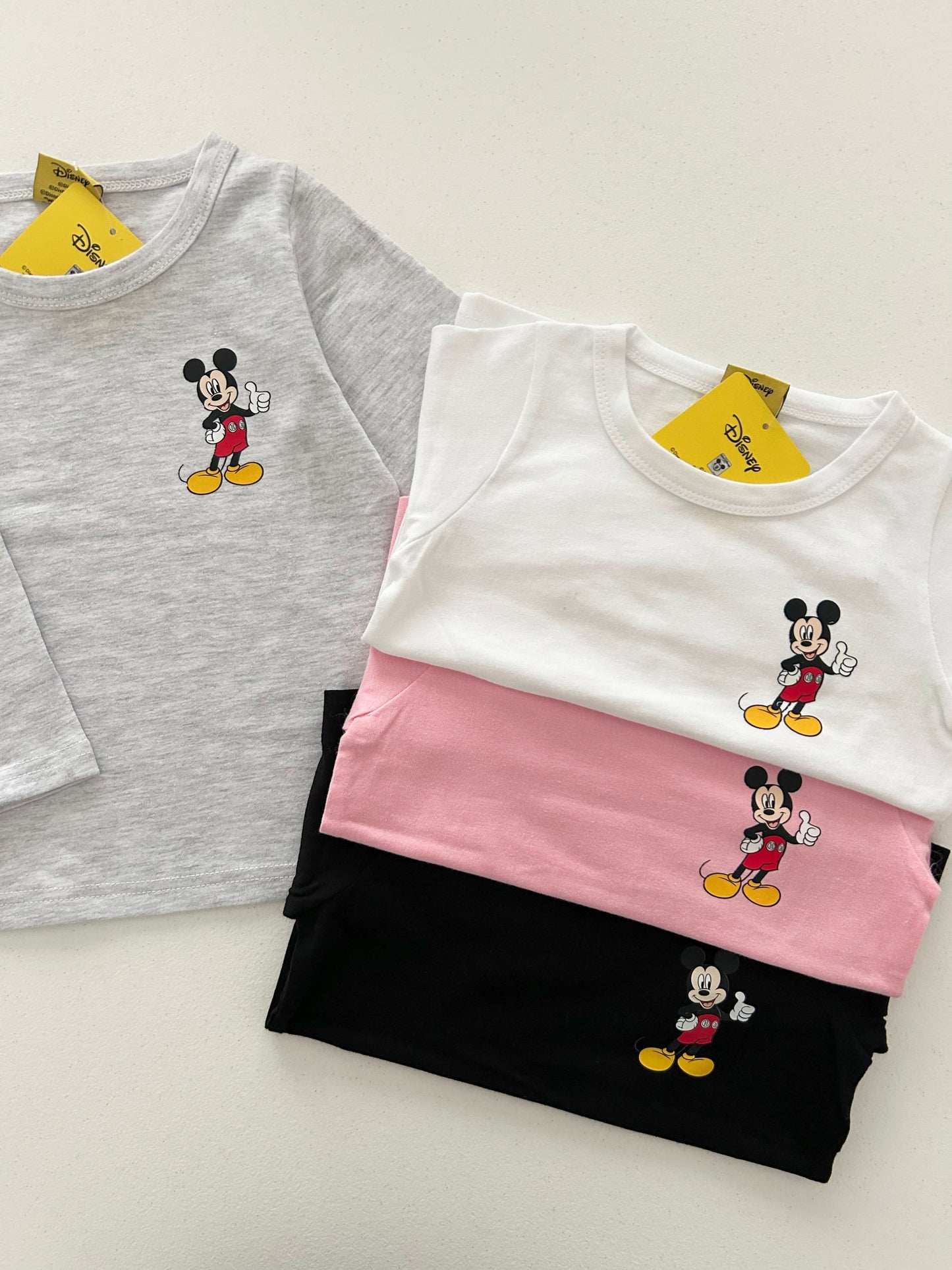 Toddler Disney Mickey Thumbs Up Basic Top (2-8y) - 4 Colors - AT NOON STORE