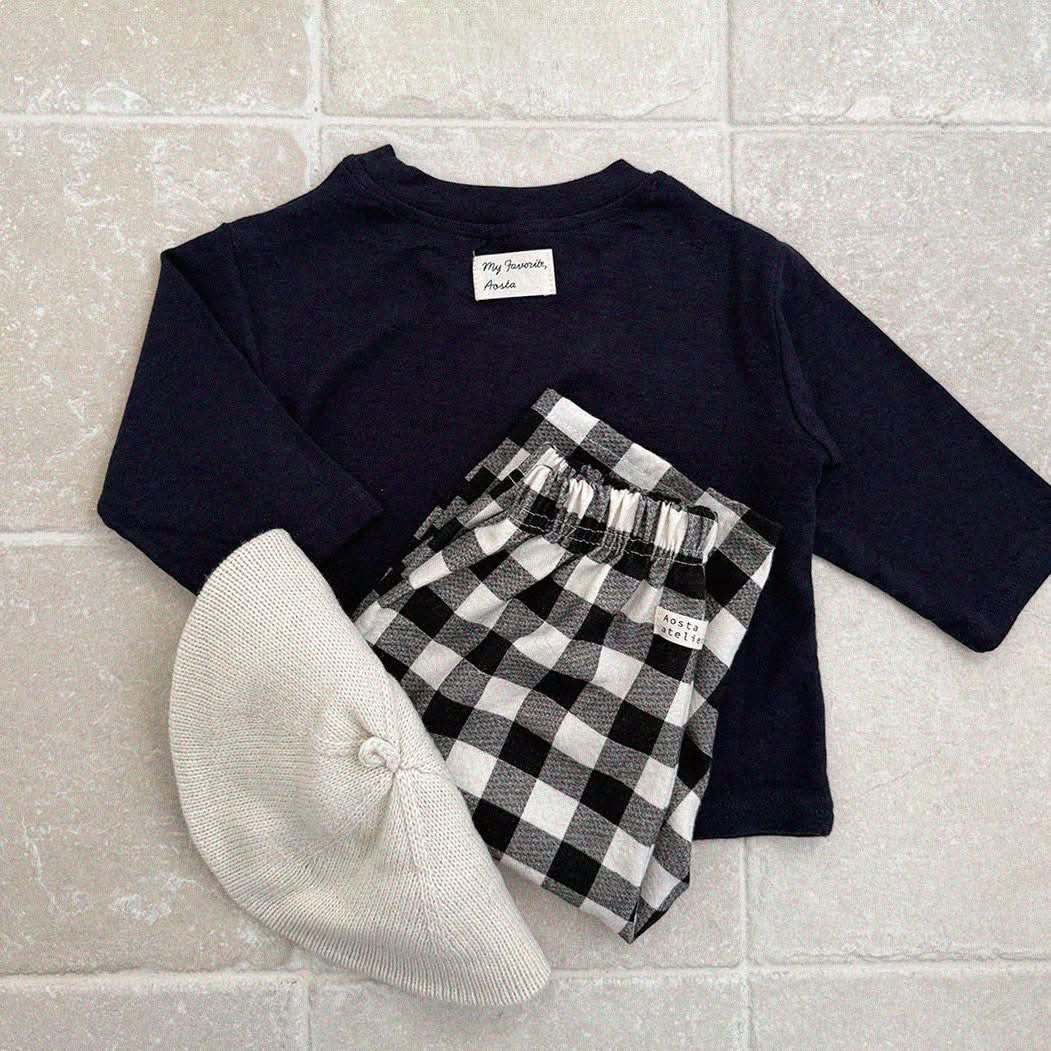 Baby/Toddler Aosta S25 Basic Tee (3m - 5y) - 3 Colors kids outfit