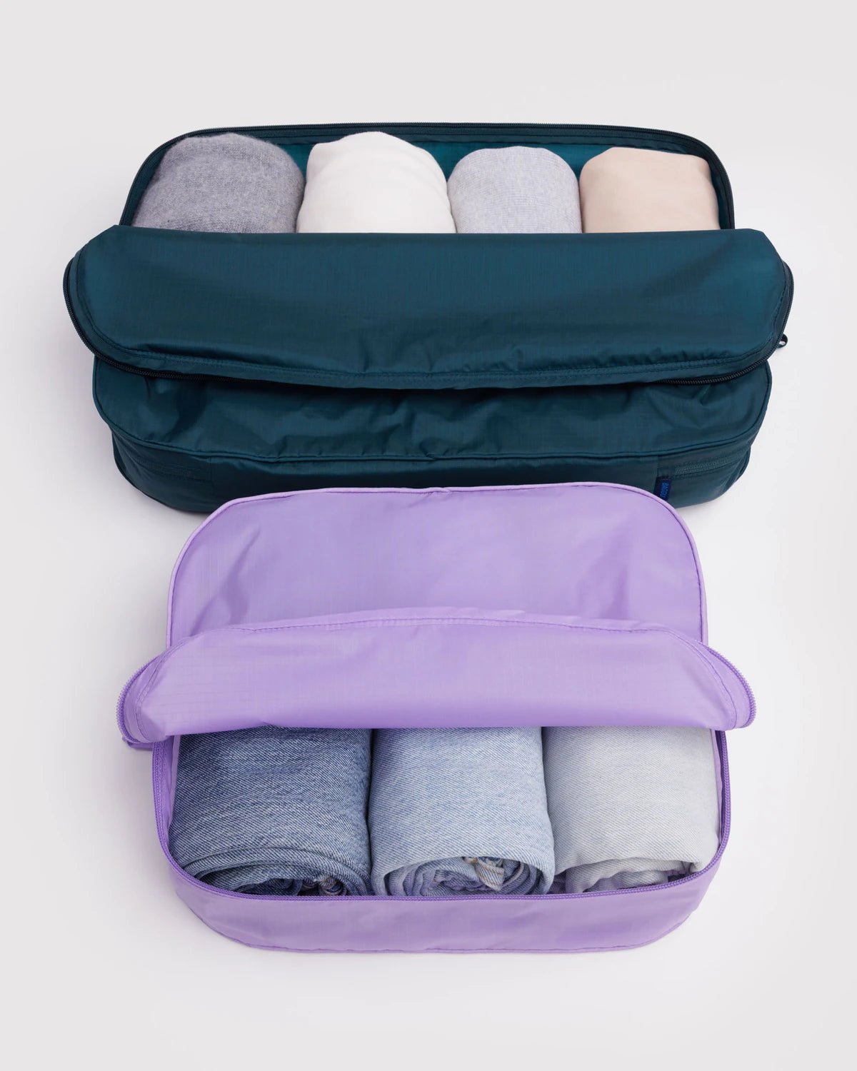 BAGGU Large Packing Cube Set - Crocus Mix kids outfit