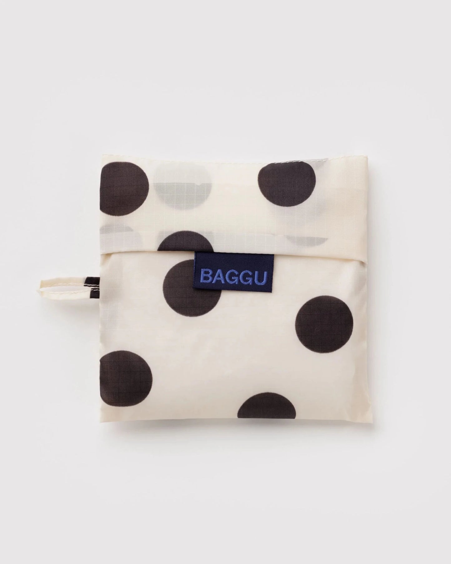 BAGGU Standard Baggu -Cream and Black Polka Dot kids outfit