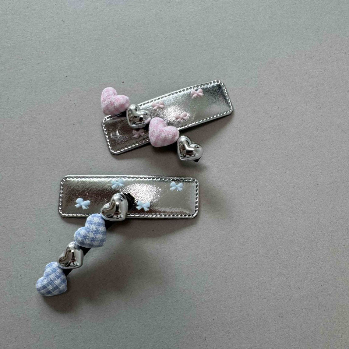 Toddler SS25 Heart Hair Clip Set (2PK )- 2 Colors - AT NOON STORE