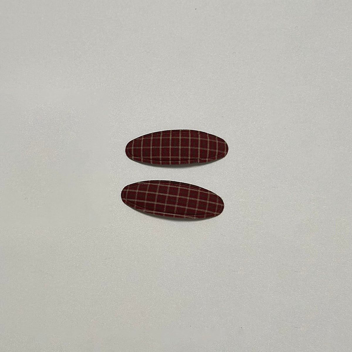 Girls Plaid Hair Clips (2pk) - 4 Colors kids outfit