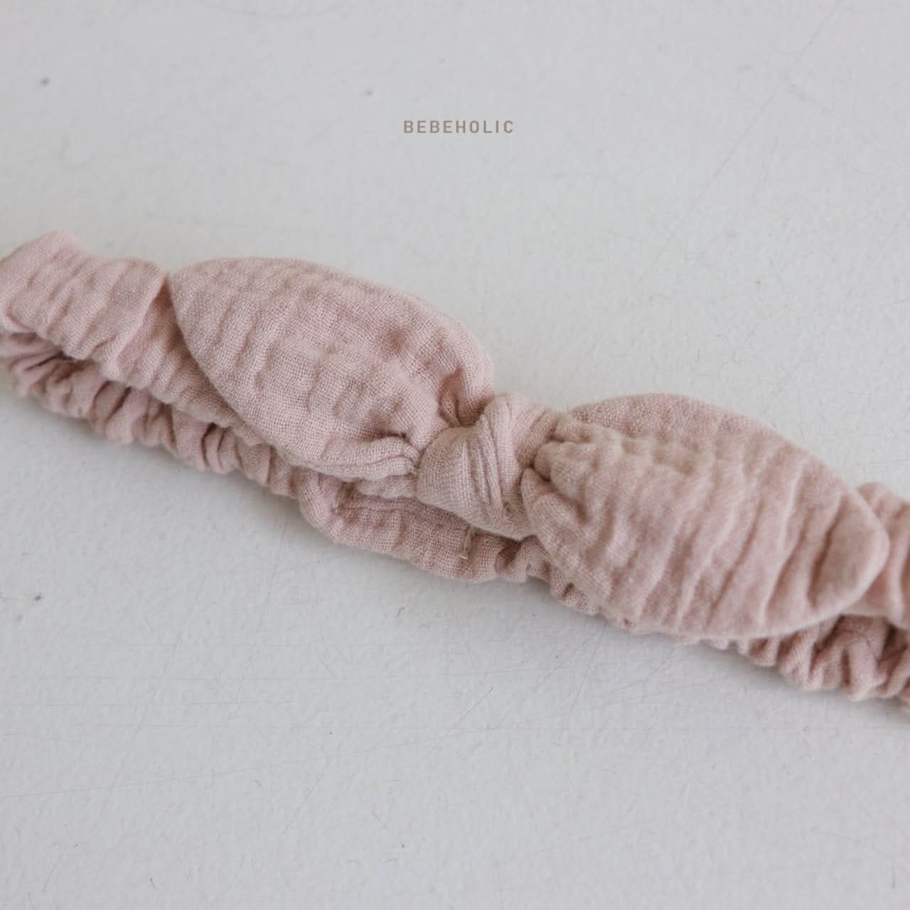 Baby BH Gauze Cotton Bow Headband (3-18m) -4 Colors - AT NOON STORE