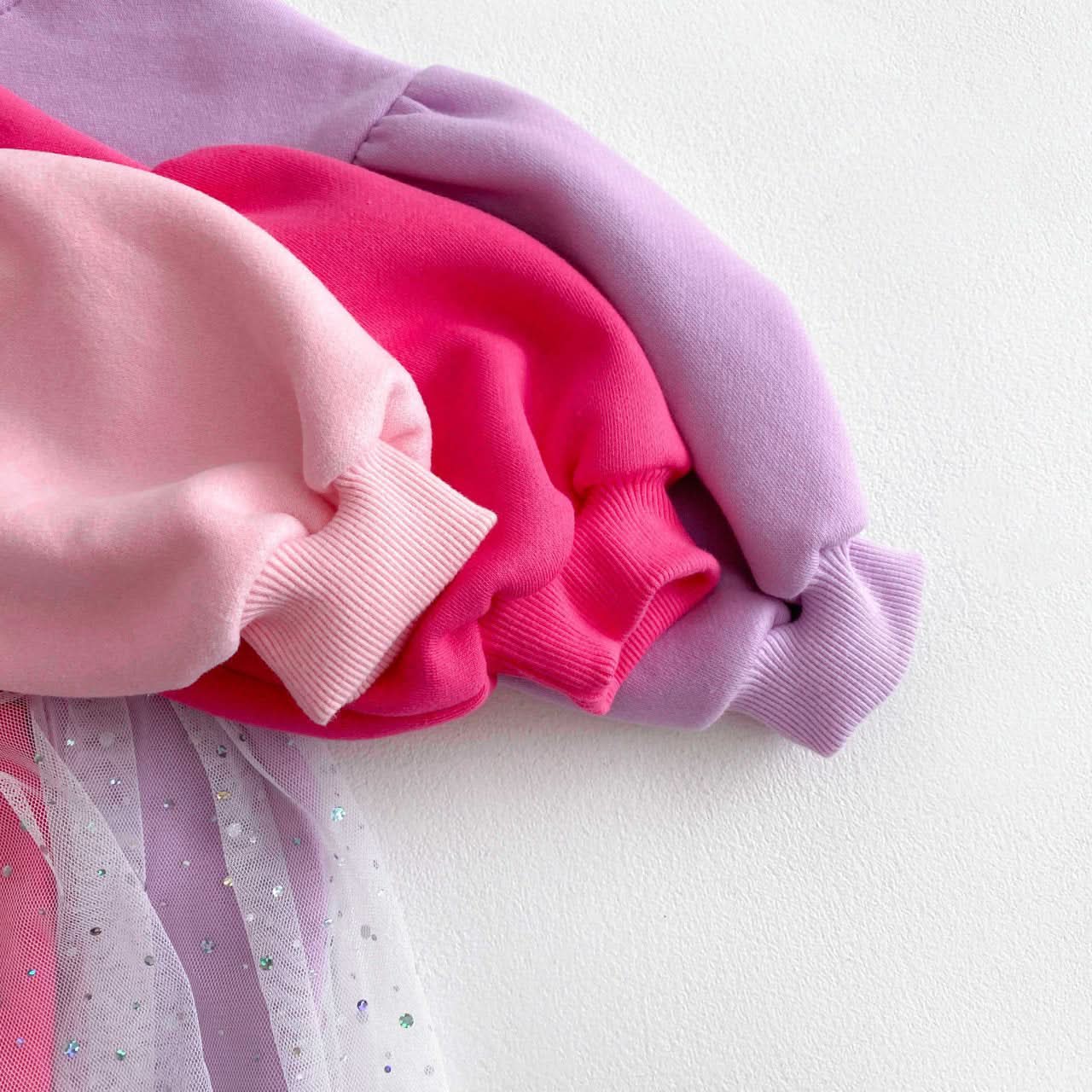 Toddler Puff Sleeve Princess Dress (2-6y) - 3 Colors - AT NOON STORE