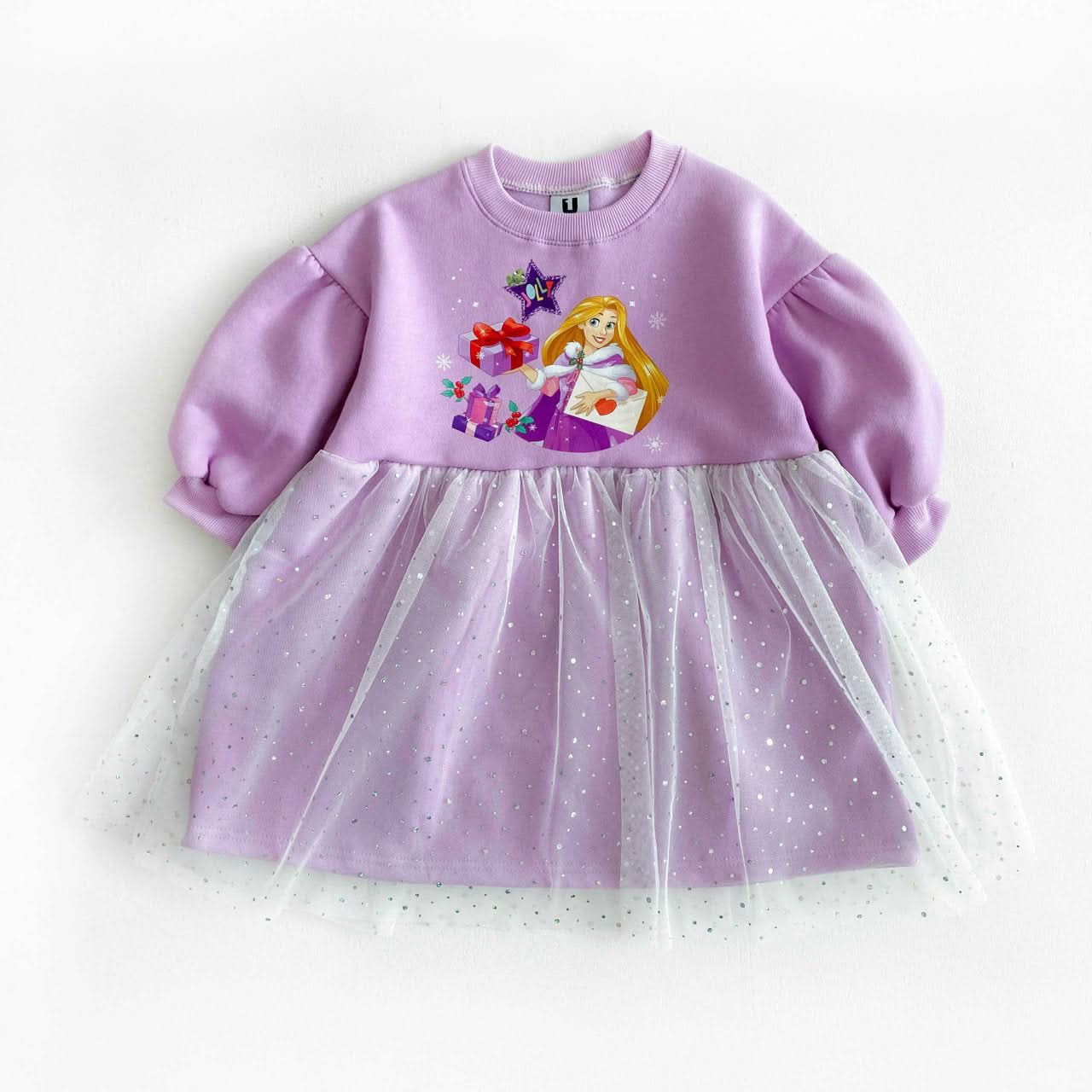 Toddler Puff Sleeve Princess Dress (2-6y) - 3 Colors - AT NOON STORE