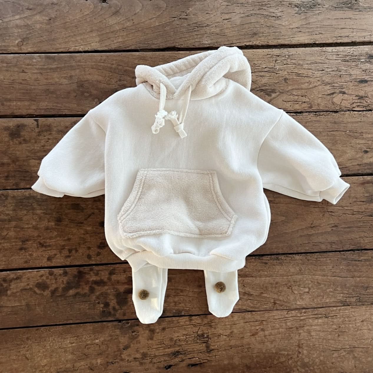 Baby Pom Footed Leggings (6-18m) - 2 Colors - AT NOON STORE