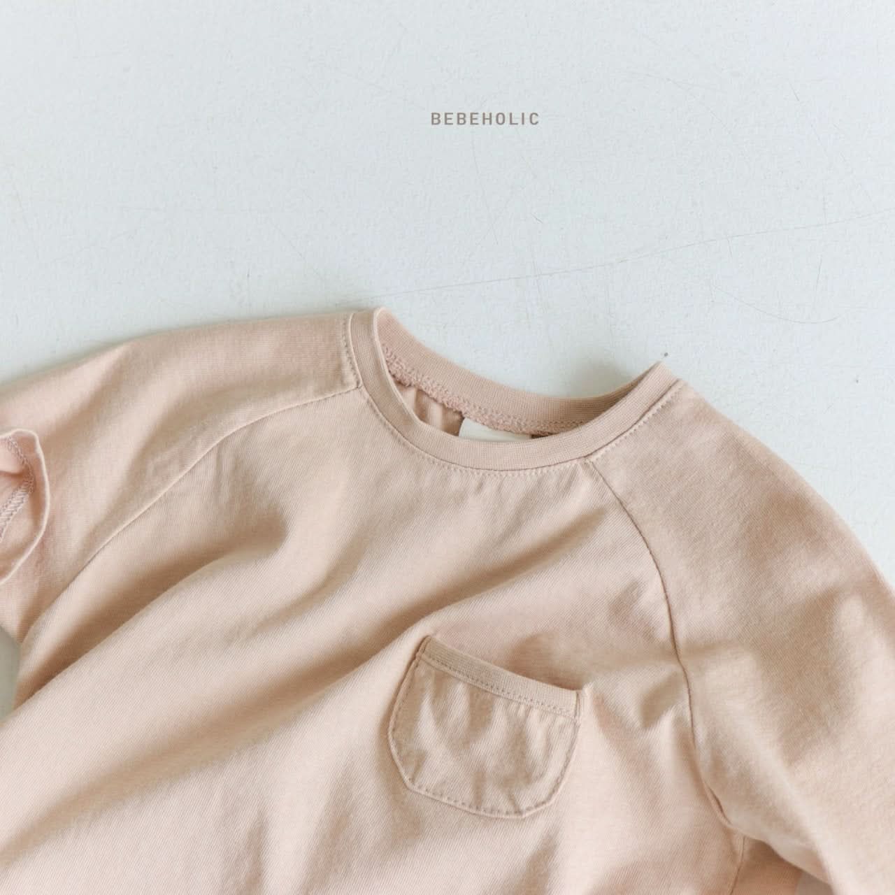 Baby BH Pocket Raglan Long Tee (3-18m) - 3 Colors - AT NOON STORE