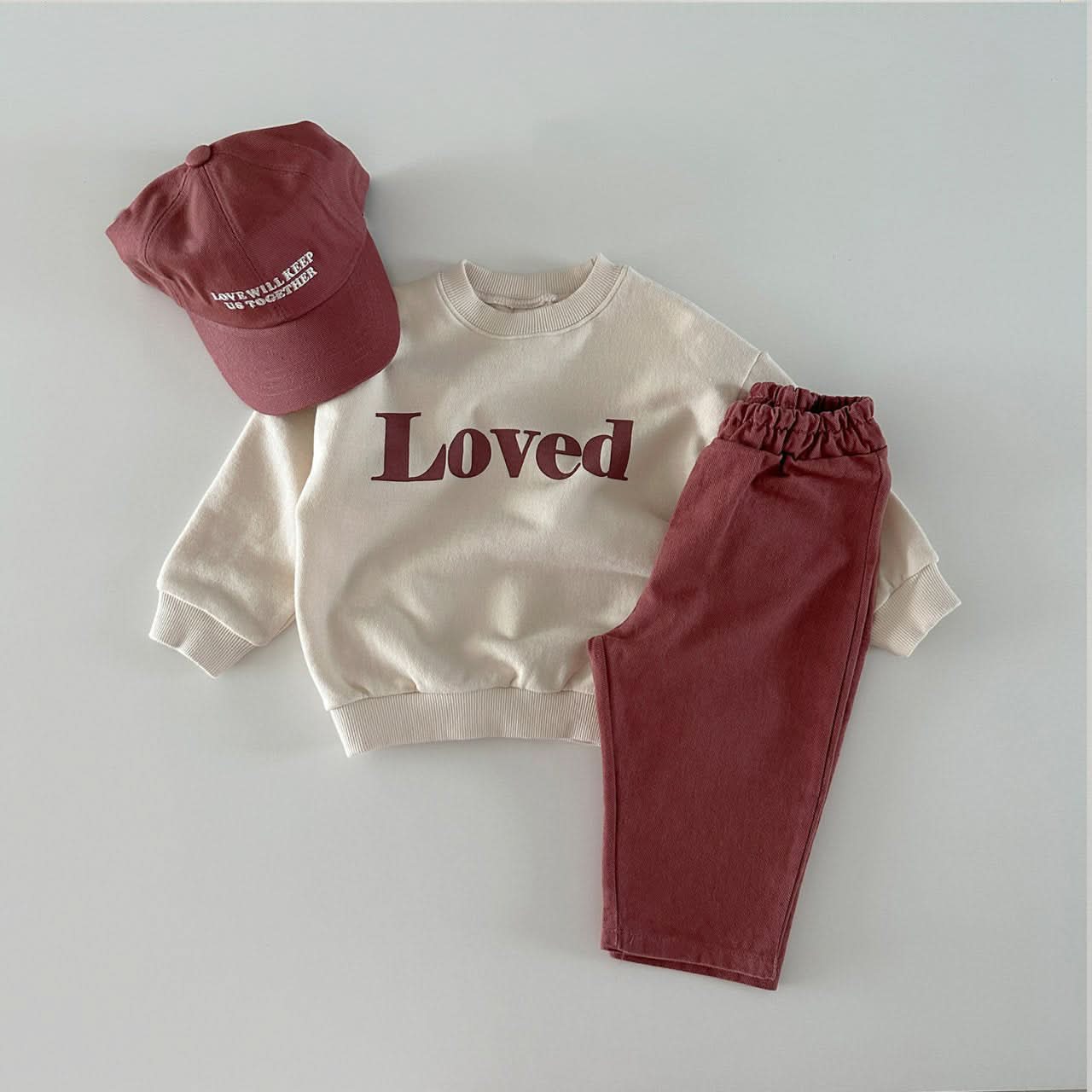 Toddler Bonito Pull-On Chino Pants (6m-6y) - Burgundy - AT NOON STORE