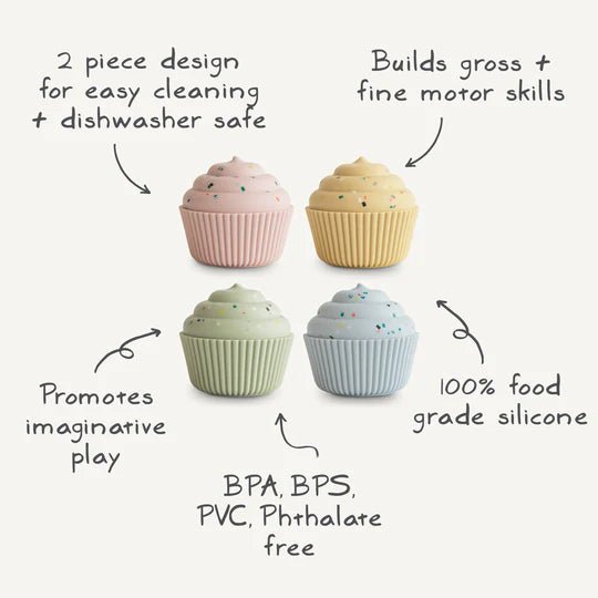 Mix and Match Cupcake Toy kids outfit