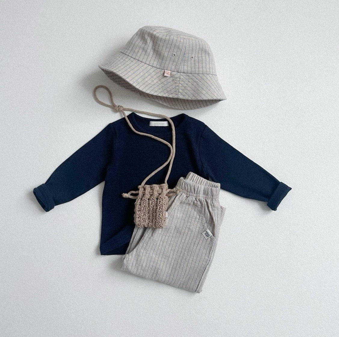 Toddler F25 Stripe Pull-on Wide Pants (10m-4y) - 3 Colors - AT NOON STORE