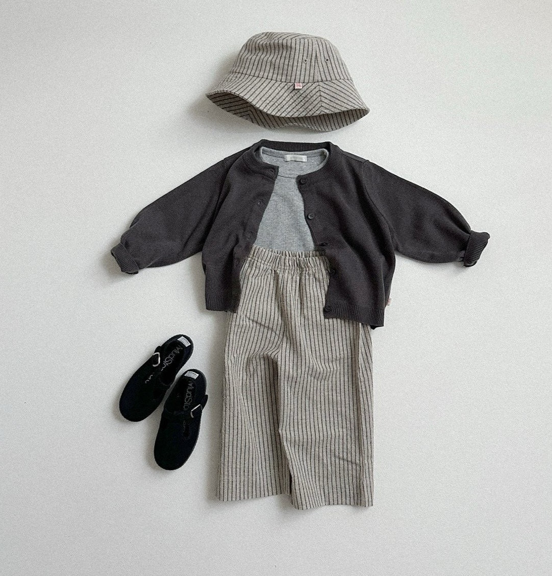 Toddler F25 Stripe Pull-on Wide Pants (10m-4y) - 3 Colors - AT NOON STORE