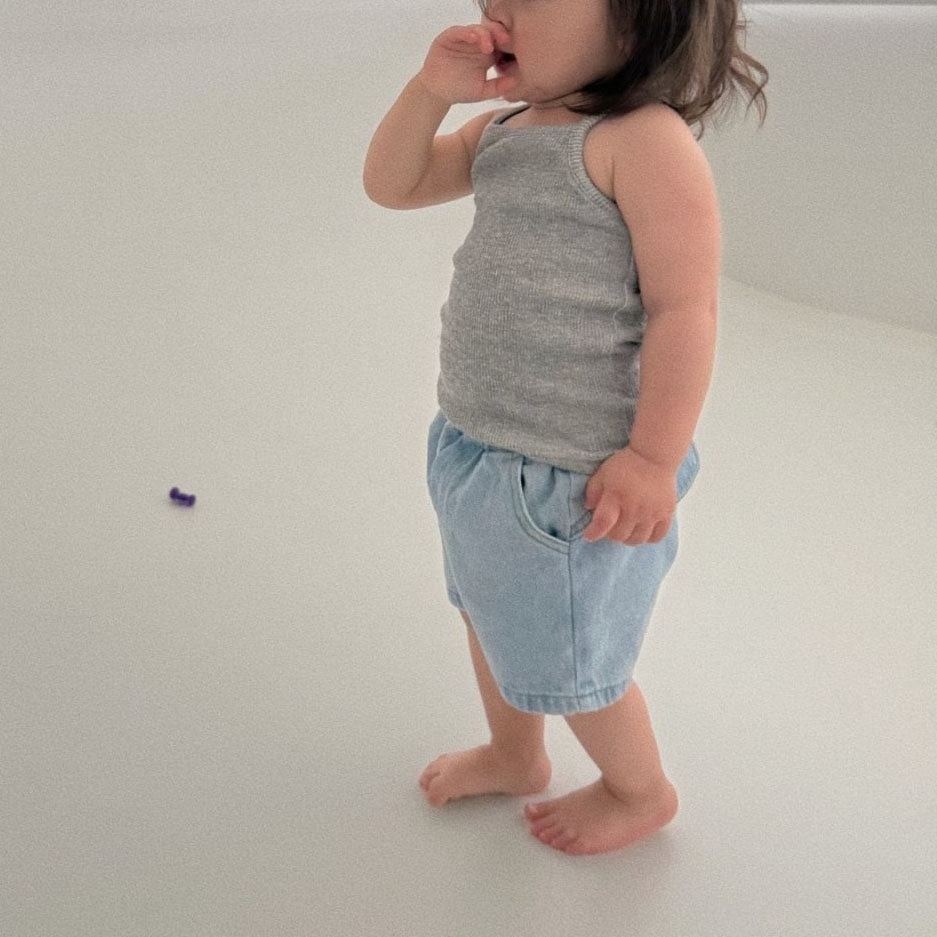 Toddler Bella SS25 Ribbed Tank Top (1 - 6y) - 4 Colors kids outfit