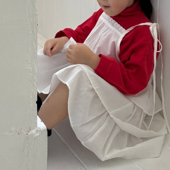 Toddler F25 High Neck Long Sleeve Top (1 - 7y) - 2 Colors kids outfit