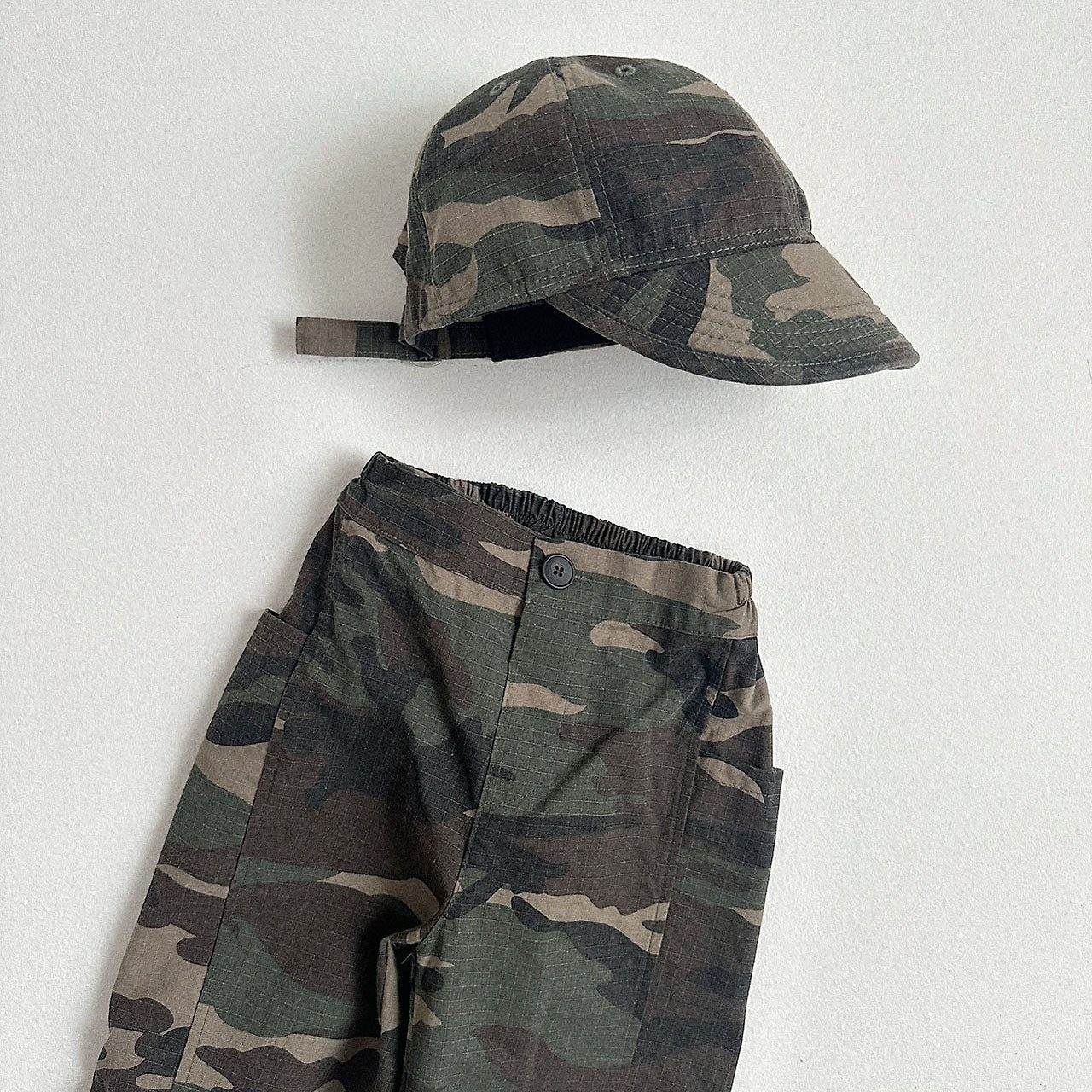 Toddler F26 Camouflage Bermuda Pants (2-9y) - Camouflage kids outfit