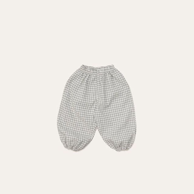 Toddler Mel SS26 Plaid Balloon Jogger Pants (1 - 8y) - 2 Colors kids outfit