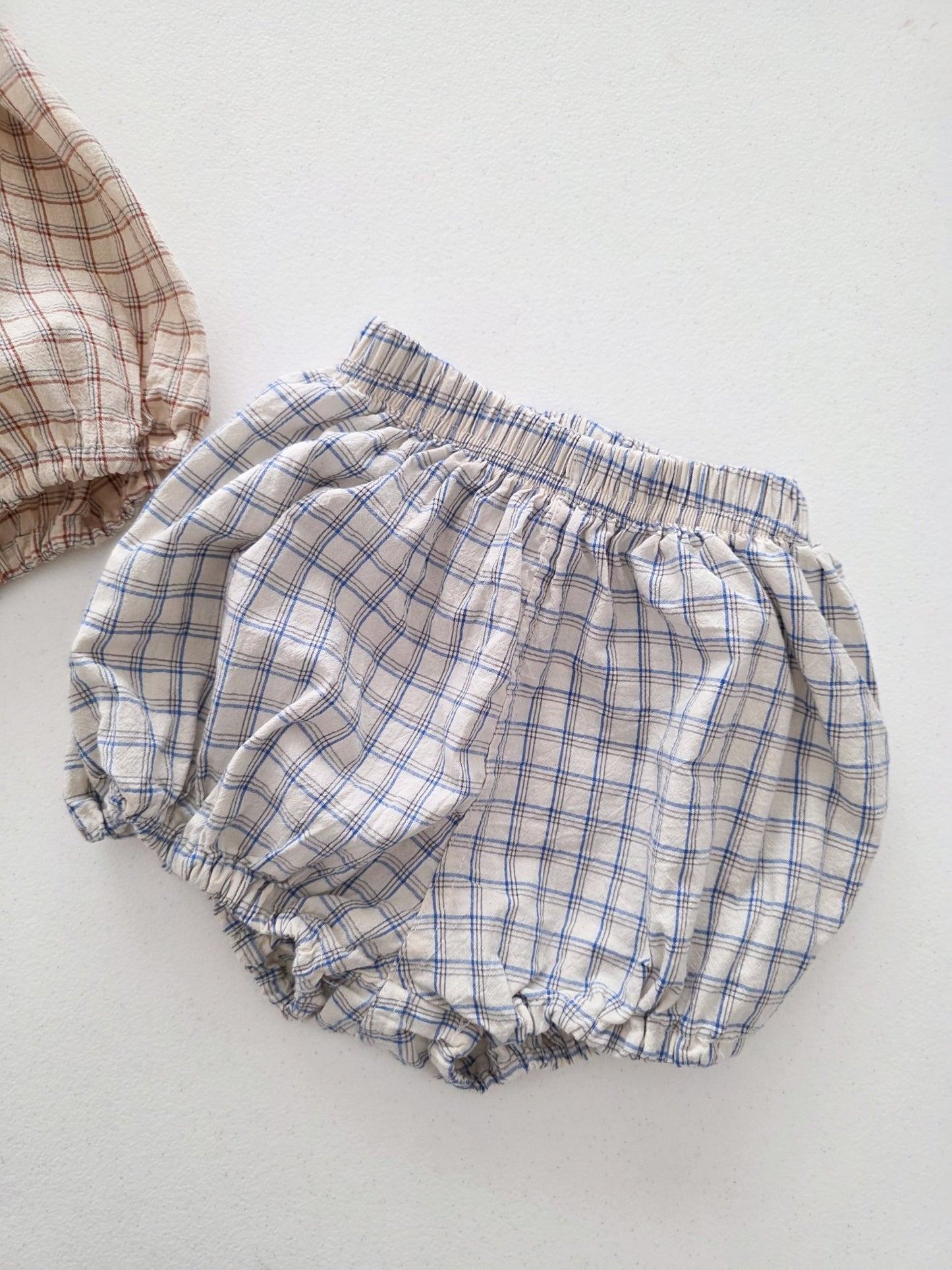 Toddler Mel SS26 Plaid Bloomer Shorts (1 - 4y) - 2 Colors kids outfit