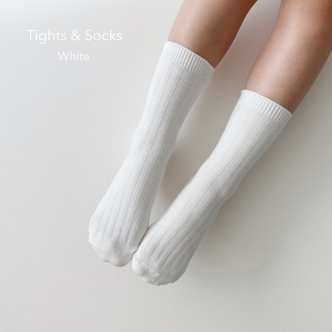 Toddler Ribbed Tights and Non-Slip Socks Set (1-5y) - 2 Colors - AT NOON STORE